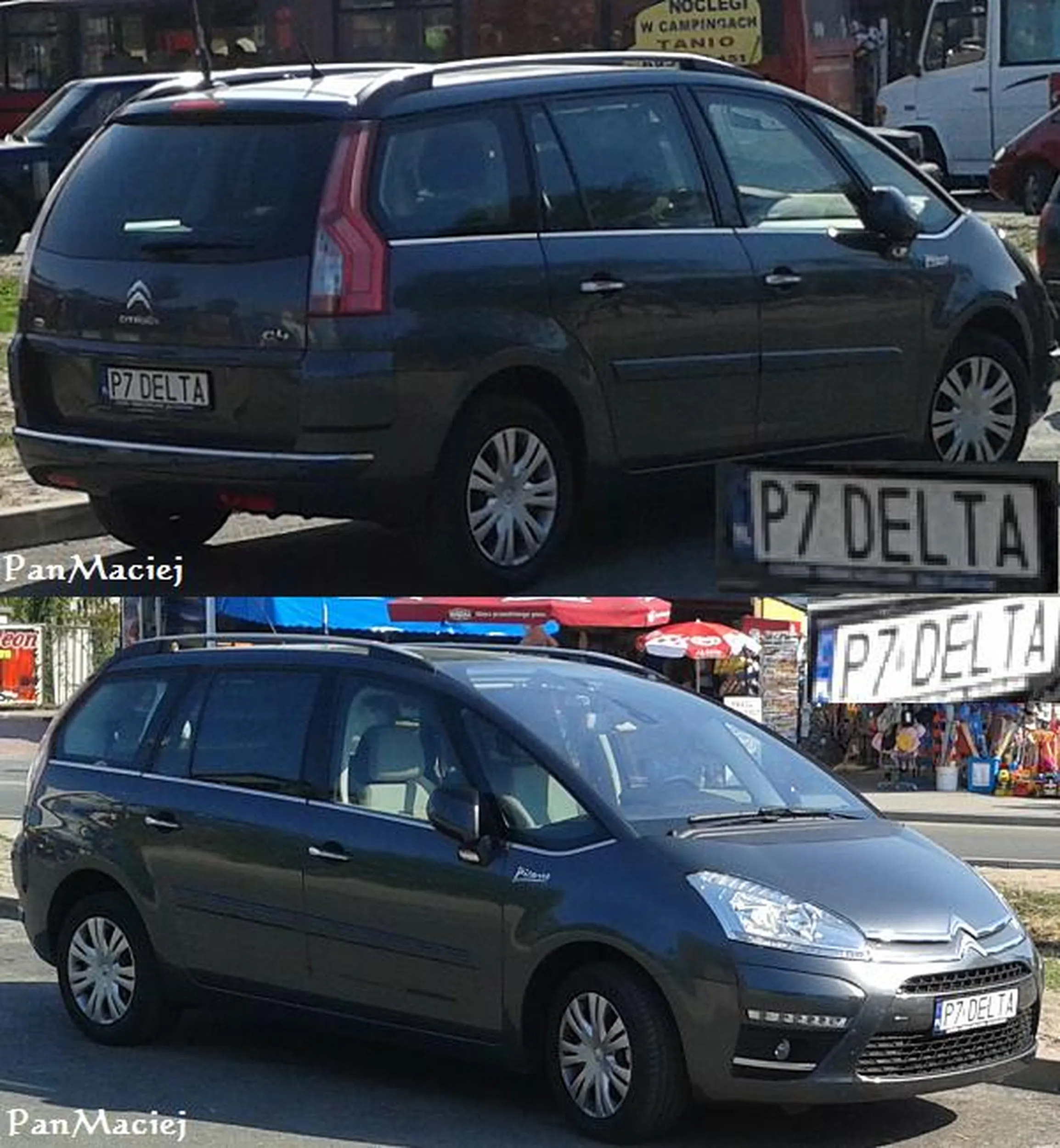 Fajny numer, blacha P7 DELTA