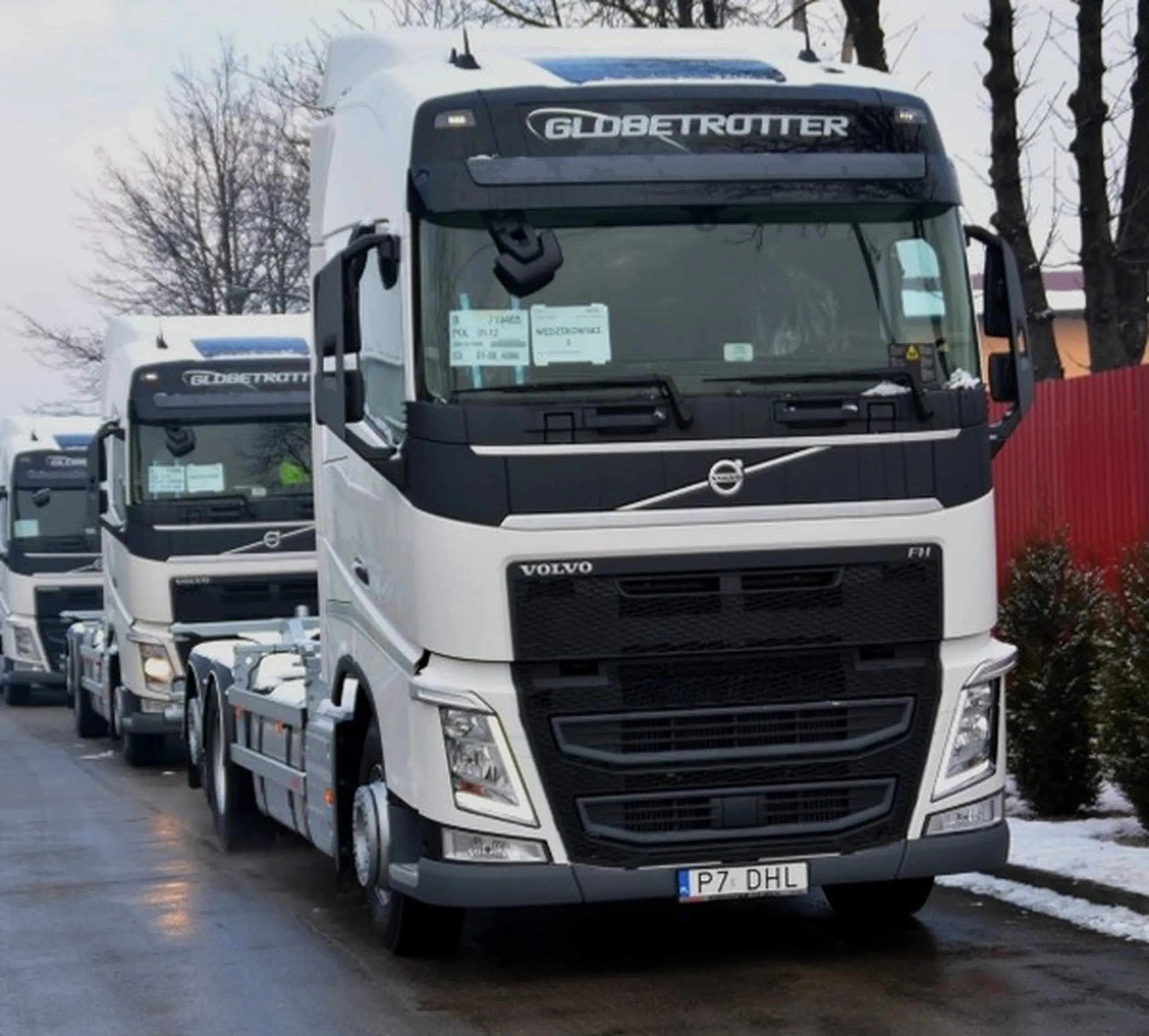 Fajny numer, blacha P7 DHL