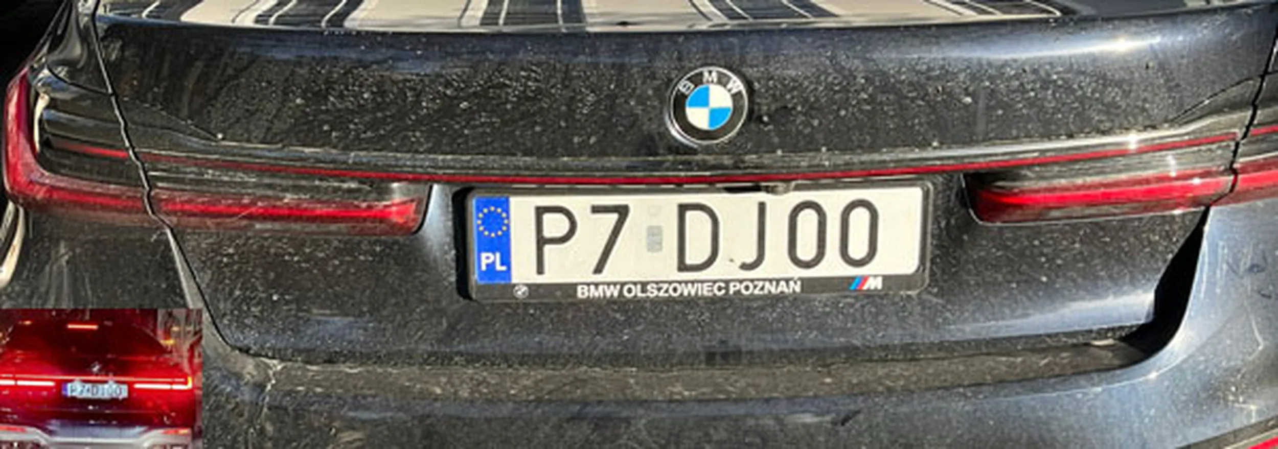 Fajny numer, blacha P7 DJ00