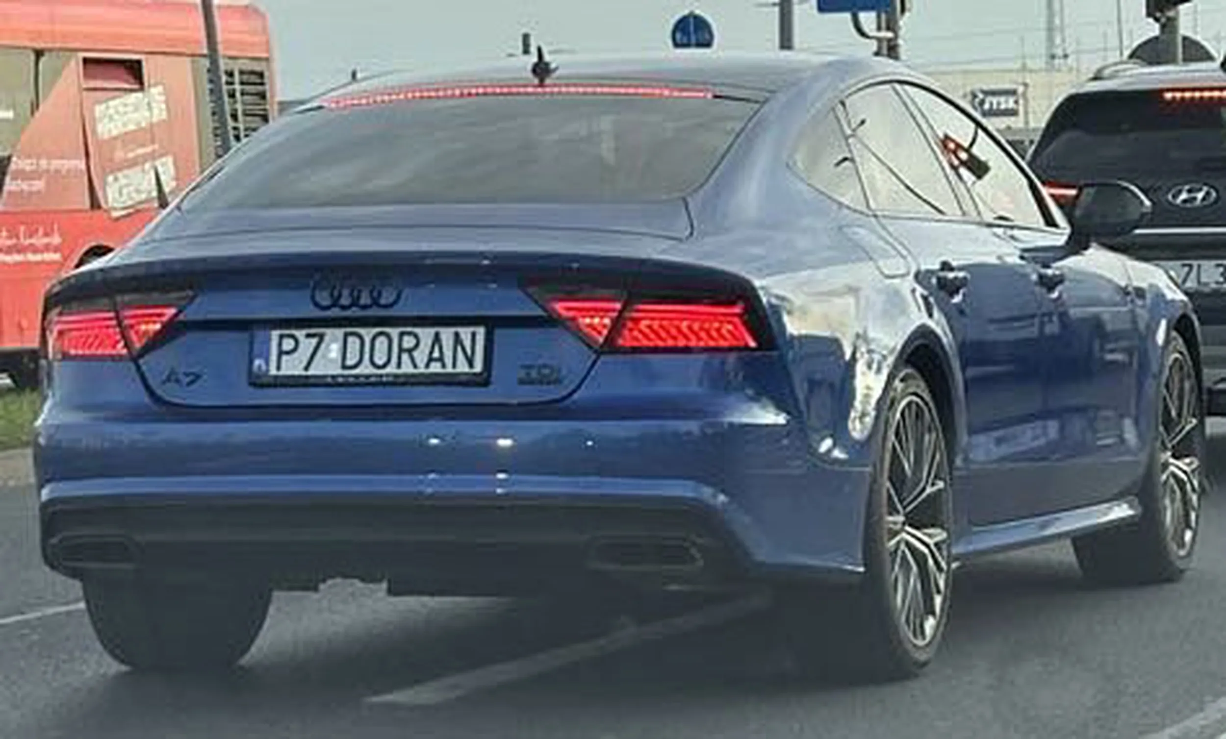 Fajny numer, blacha P7 DORAN