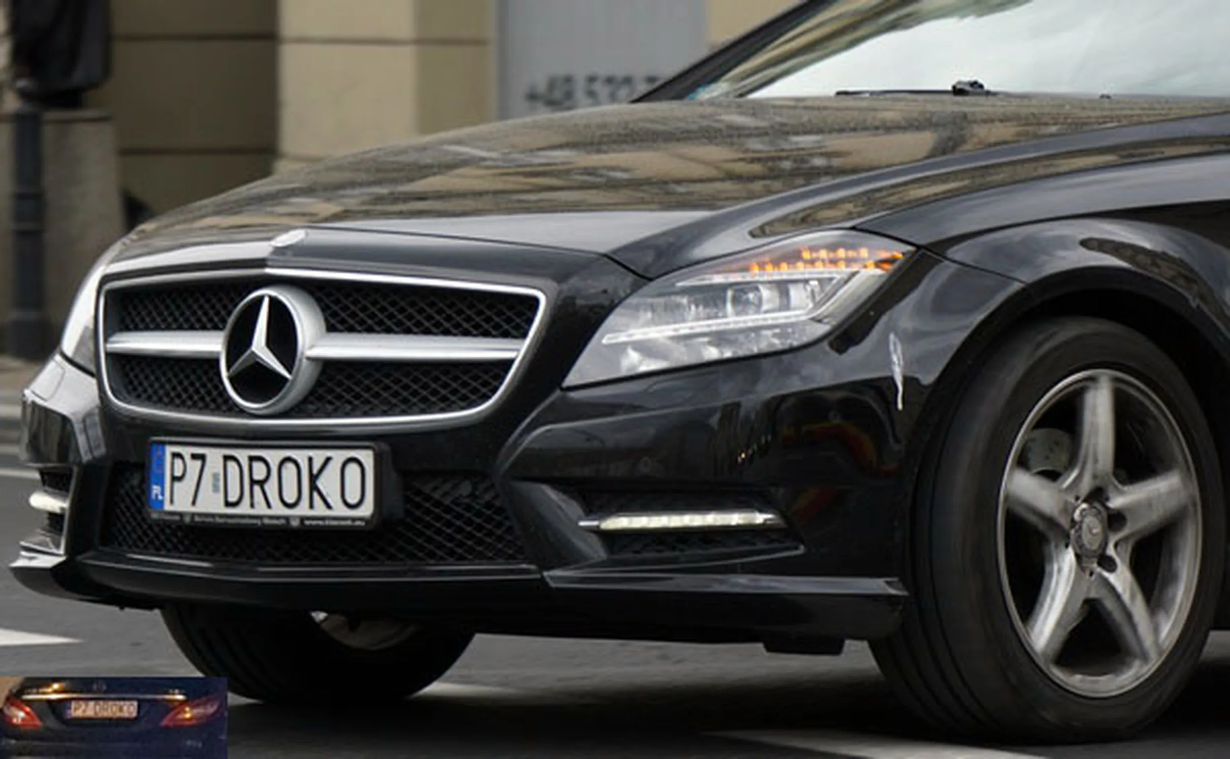 Fajny numer, blacha P7 DROKO