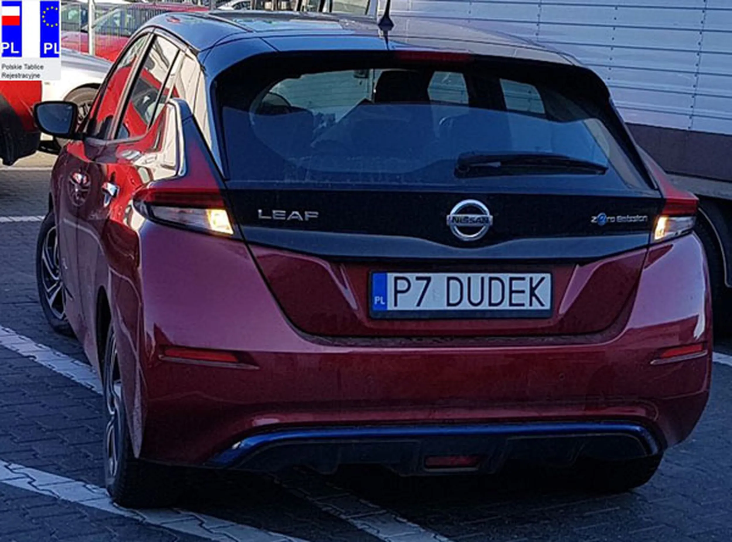 Fajny numer, blacha P7 DUDEK