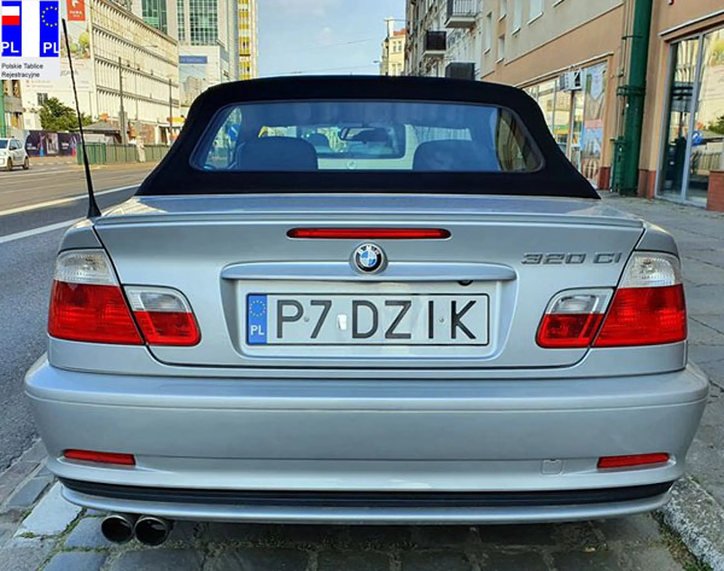 Fajny numer, blacha P7 DZIK