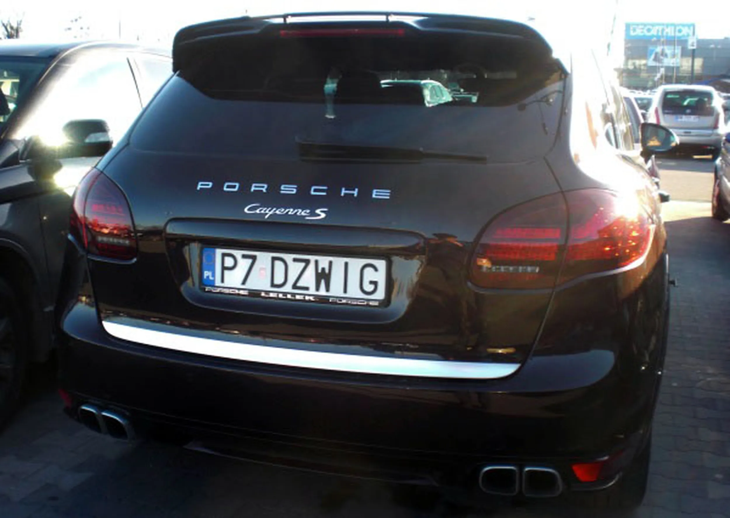 Fajny numer, blacha P7 DZWIG