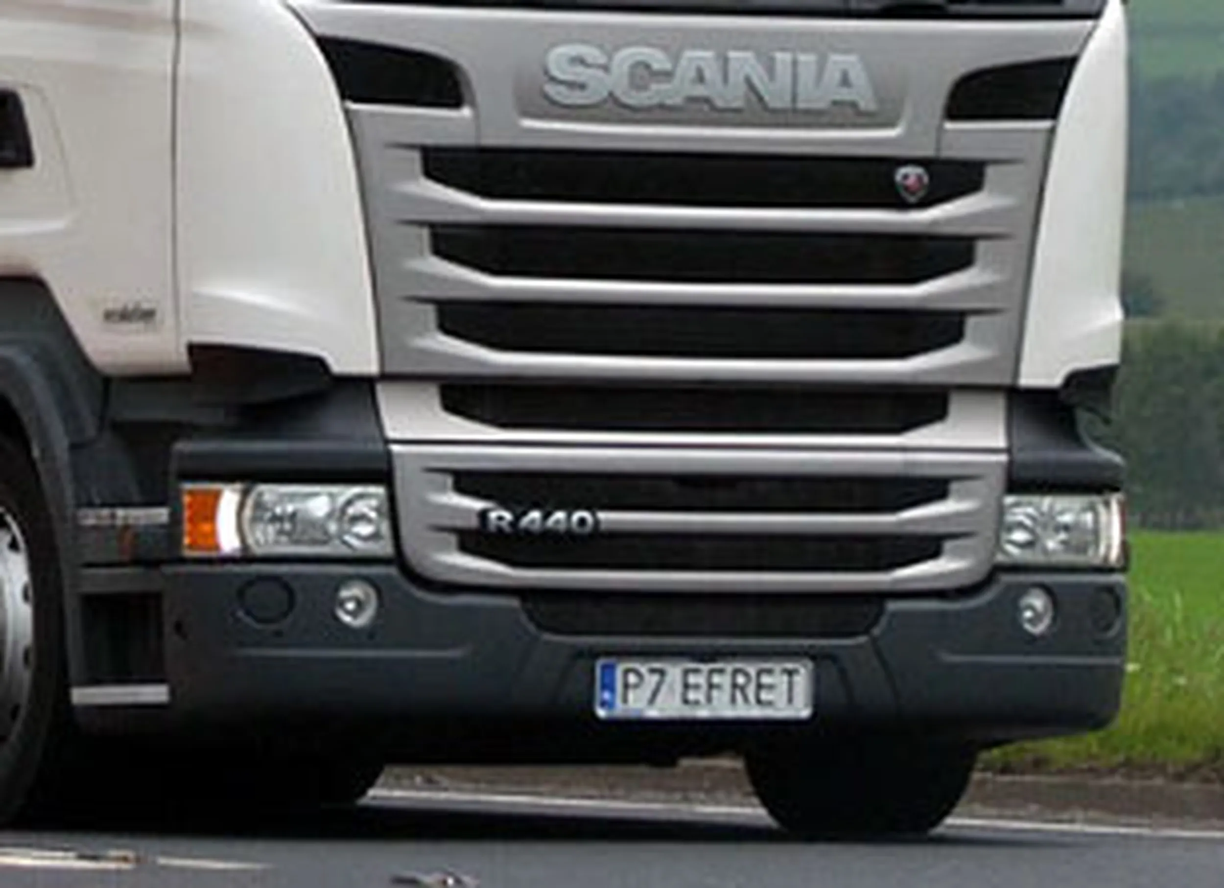 Fajny numer, blacha P7 EFRET