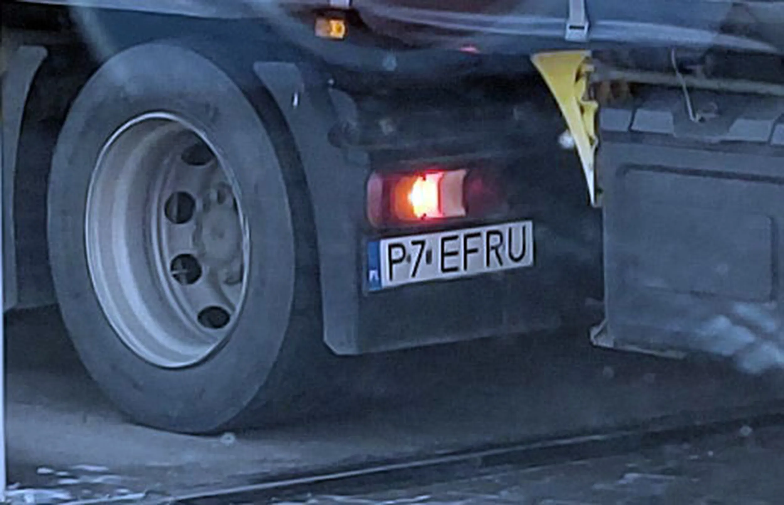 Fajny numer, blacha P7 EFRU