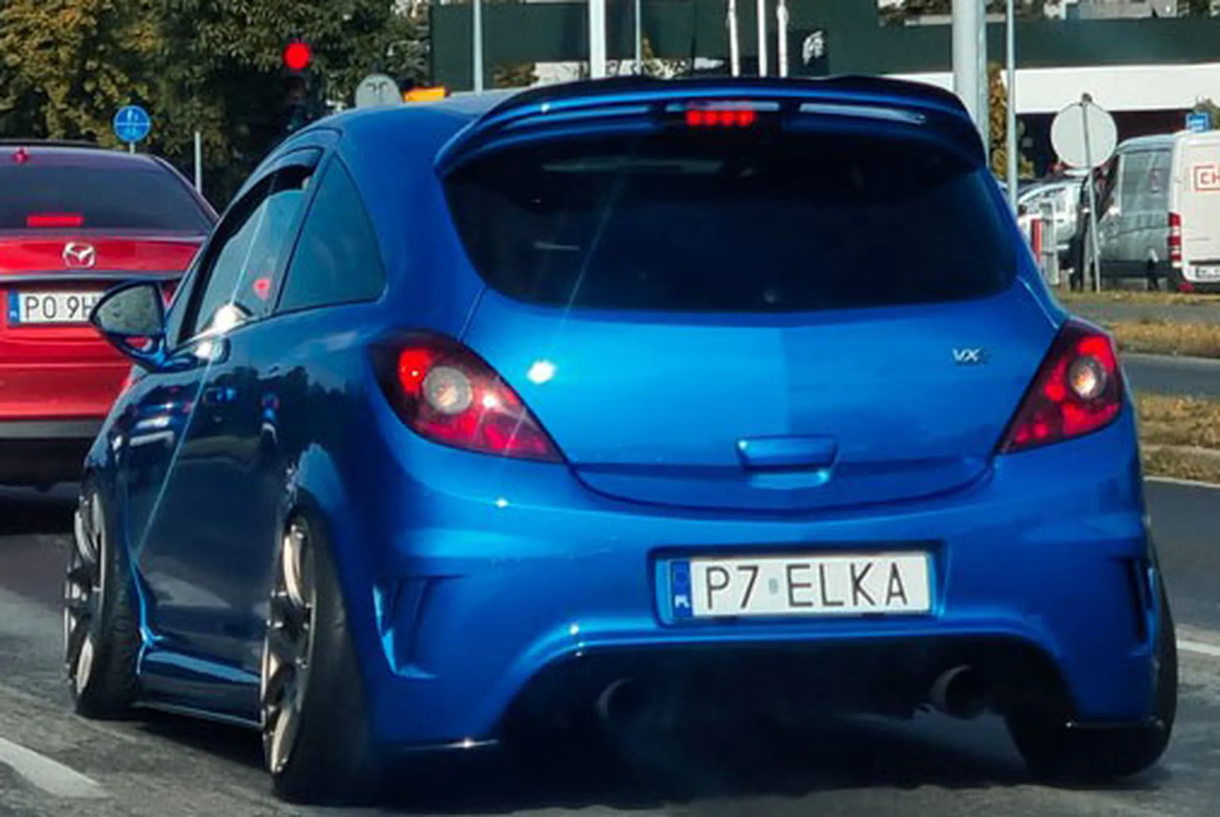 Fajny numer, blacha P7 ELKA