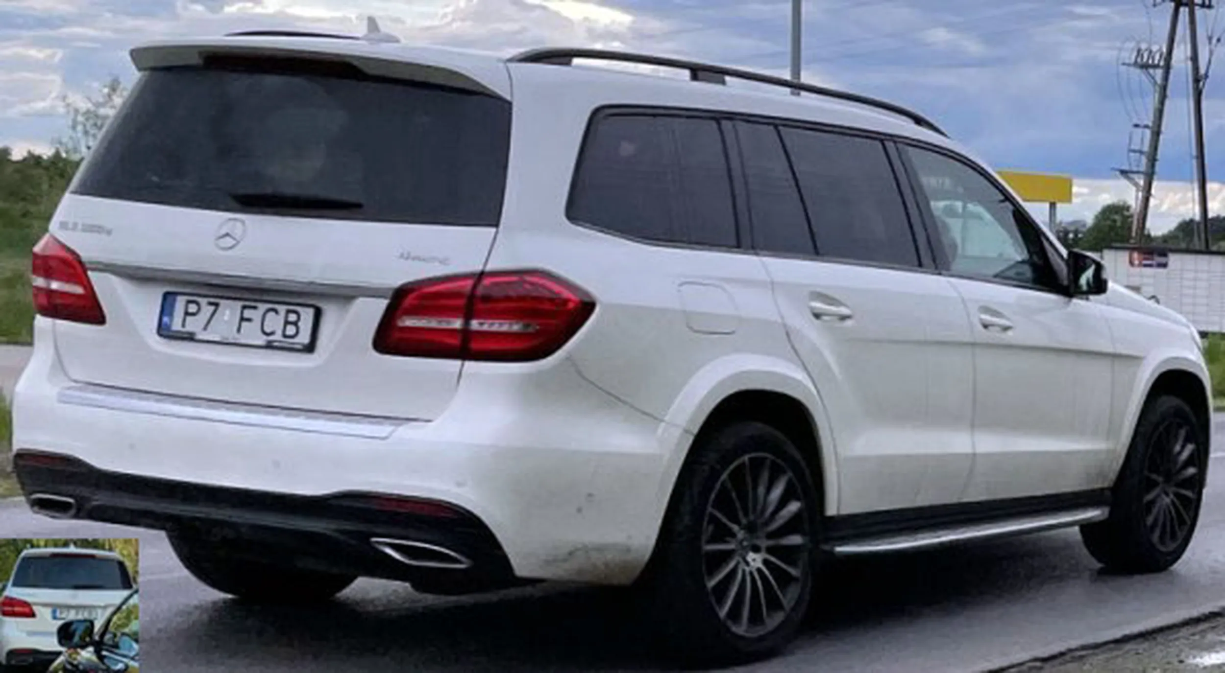 Fajny numer, blacha P7 FCB