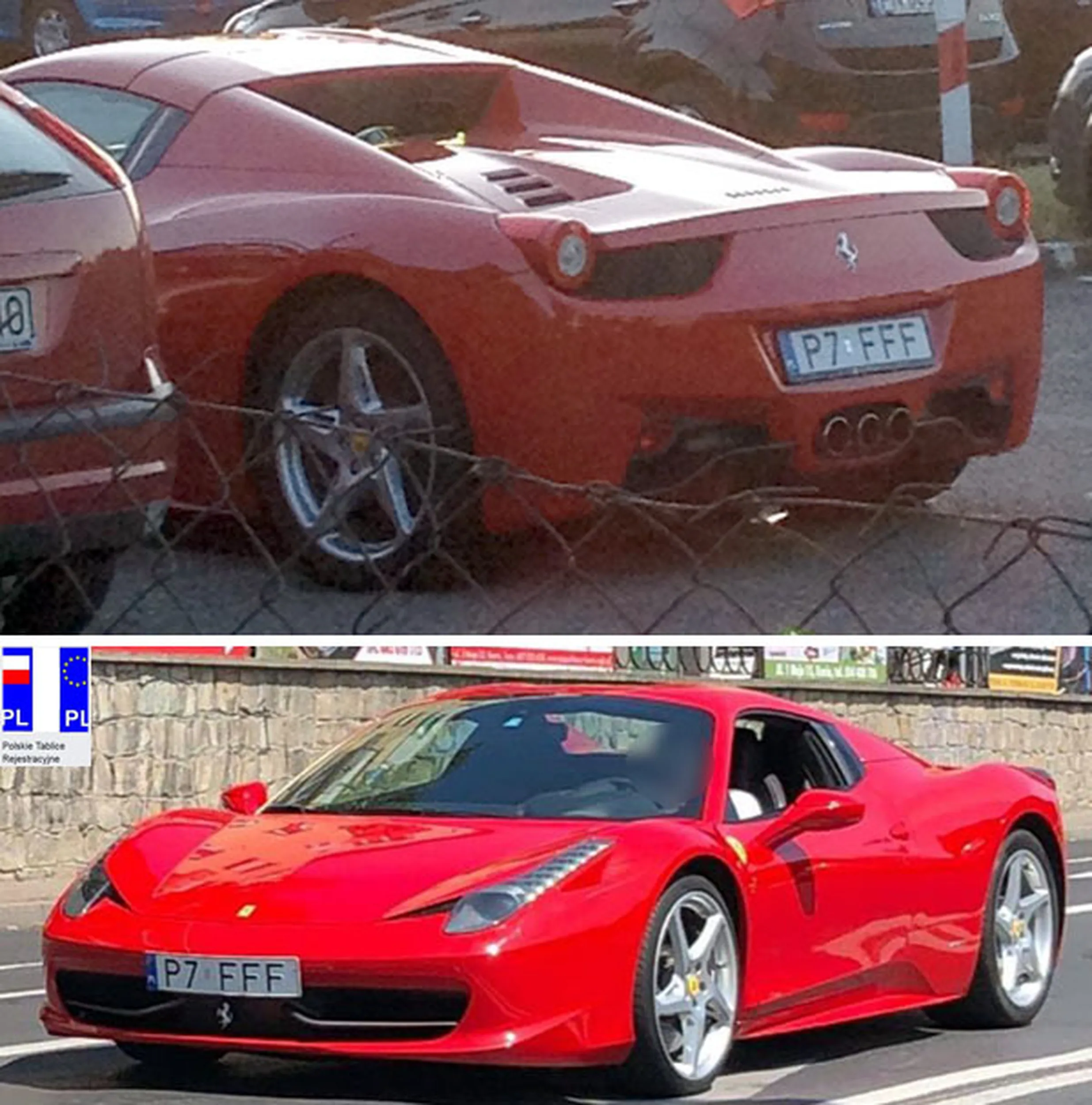 Fajny numer, blacha P7 FFF