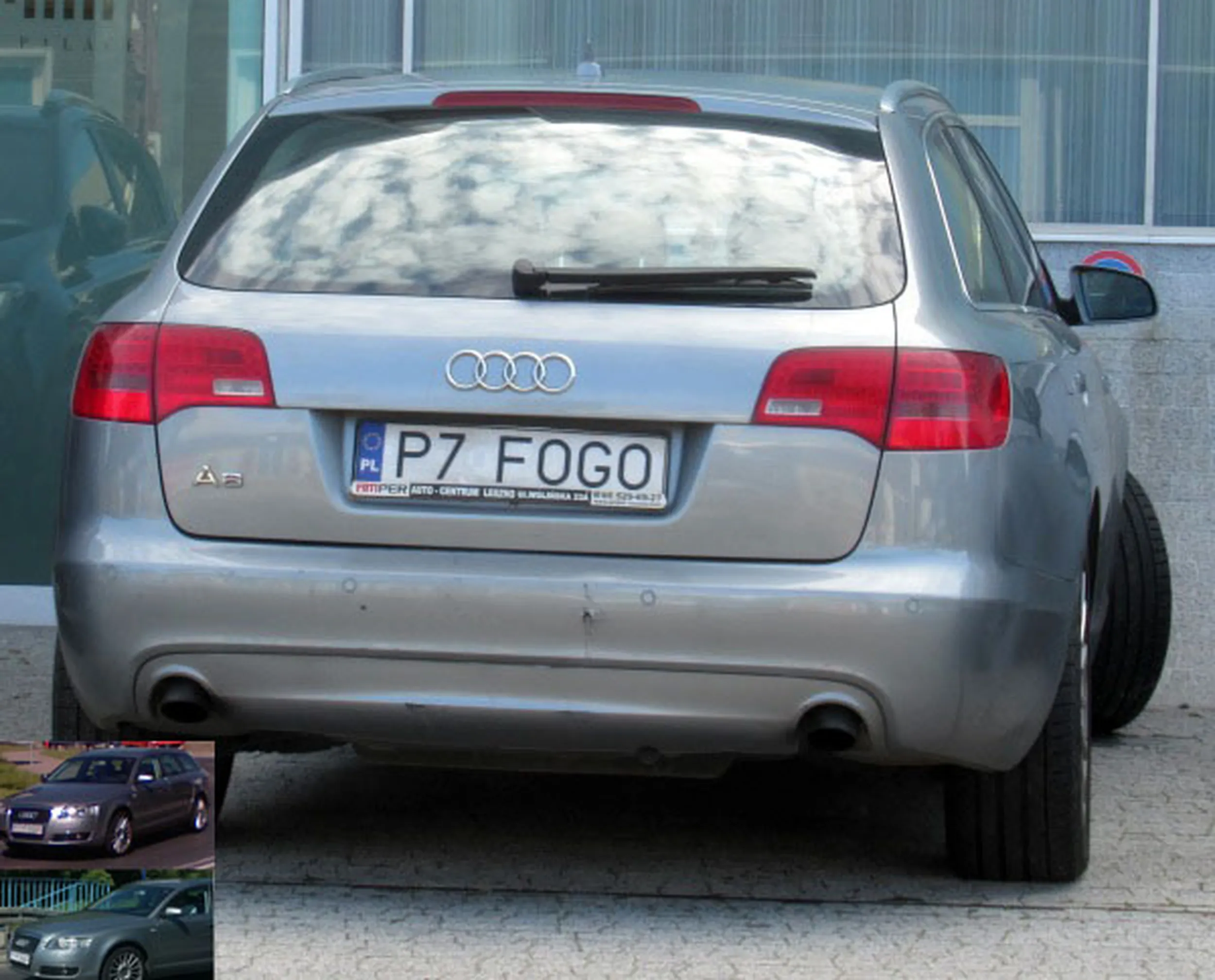 Fajny numer, blacha P7 FOGO