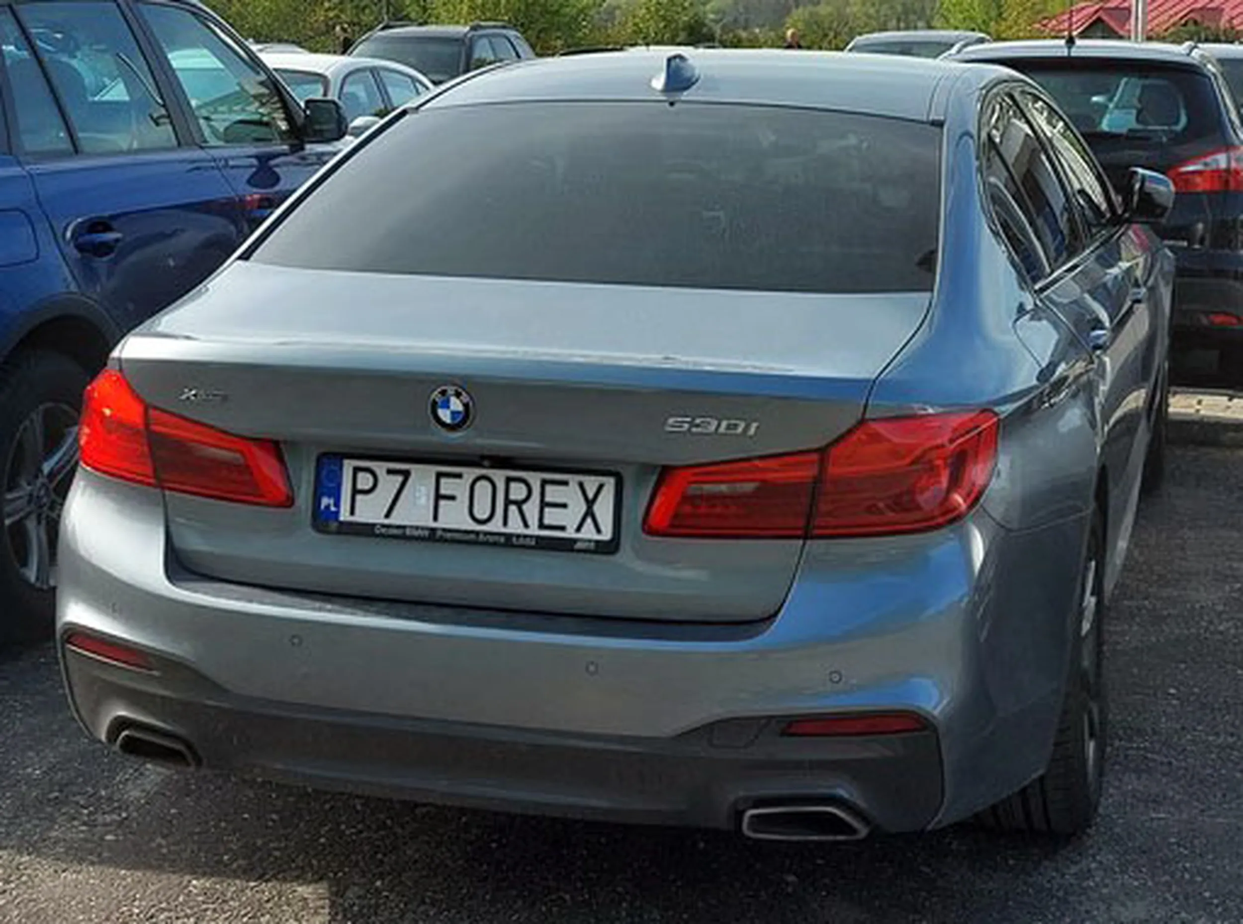 Fajny numer, blacha P7 FOREX