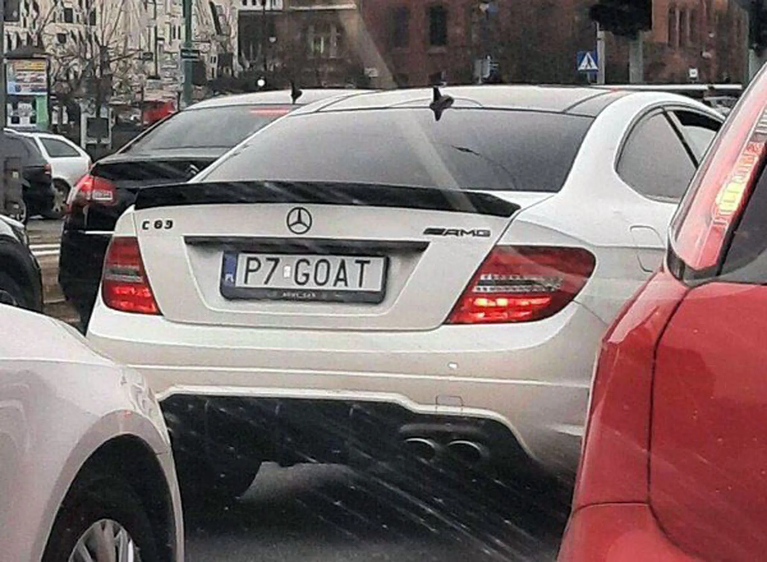 Fajny numer, blacha P7 GOAT