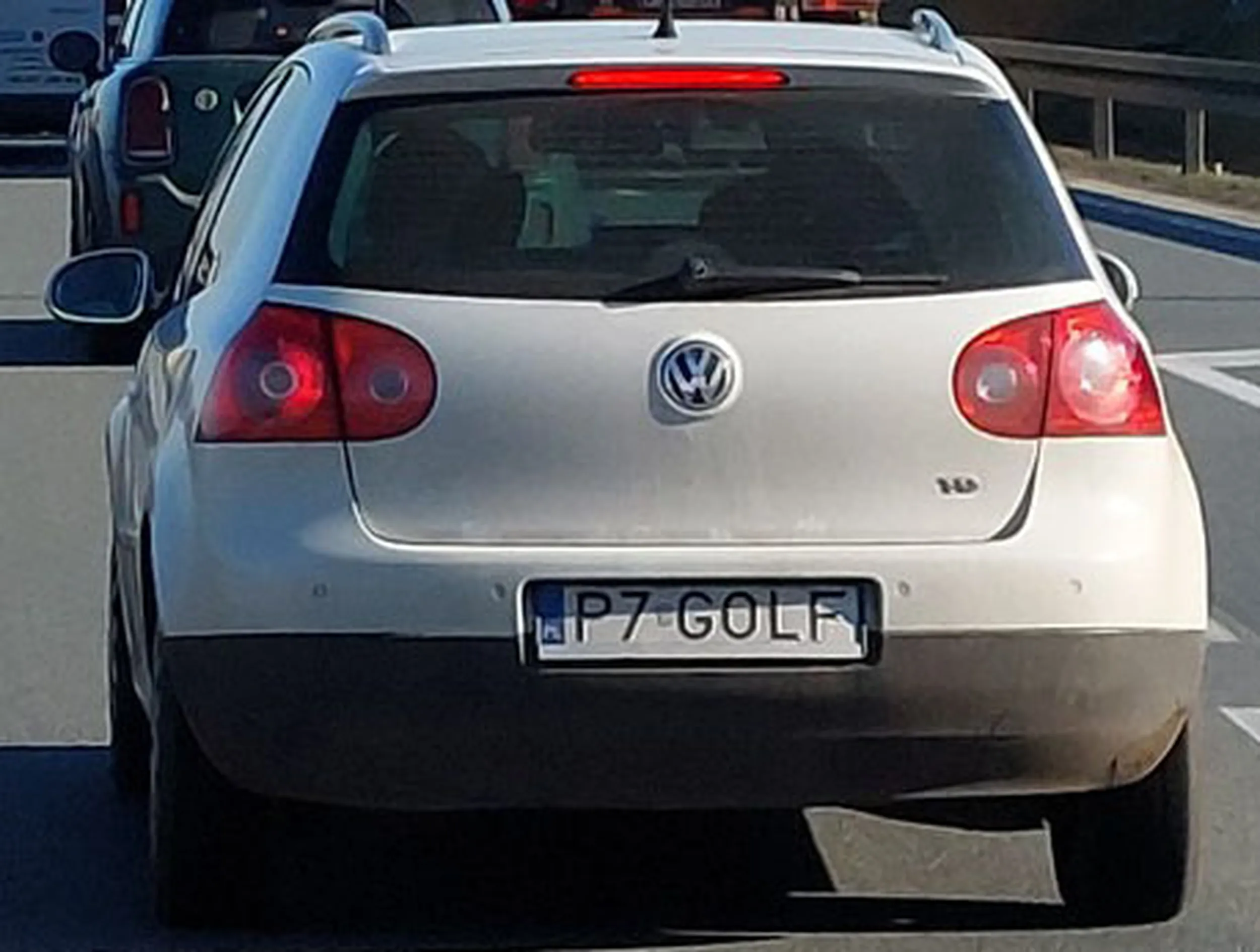 Fajny numer, blacha P7 GOLF