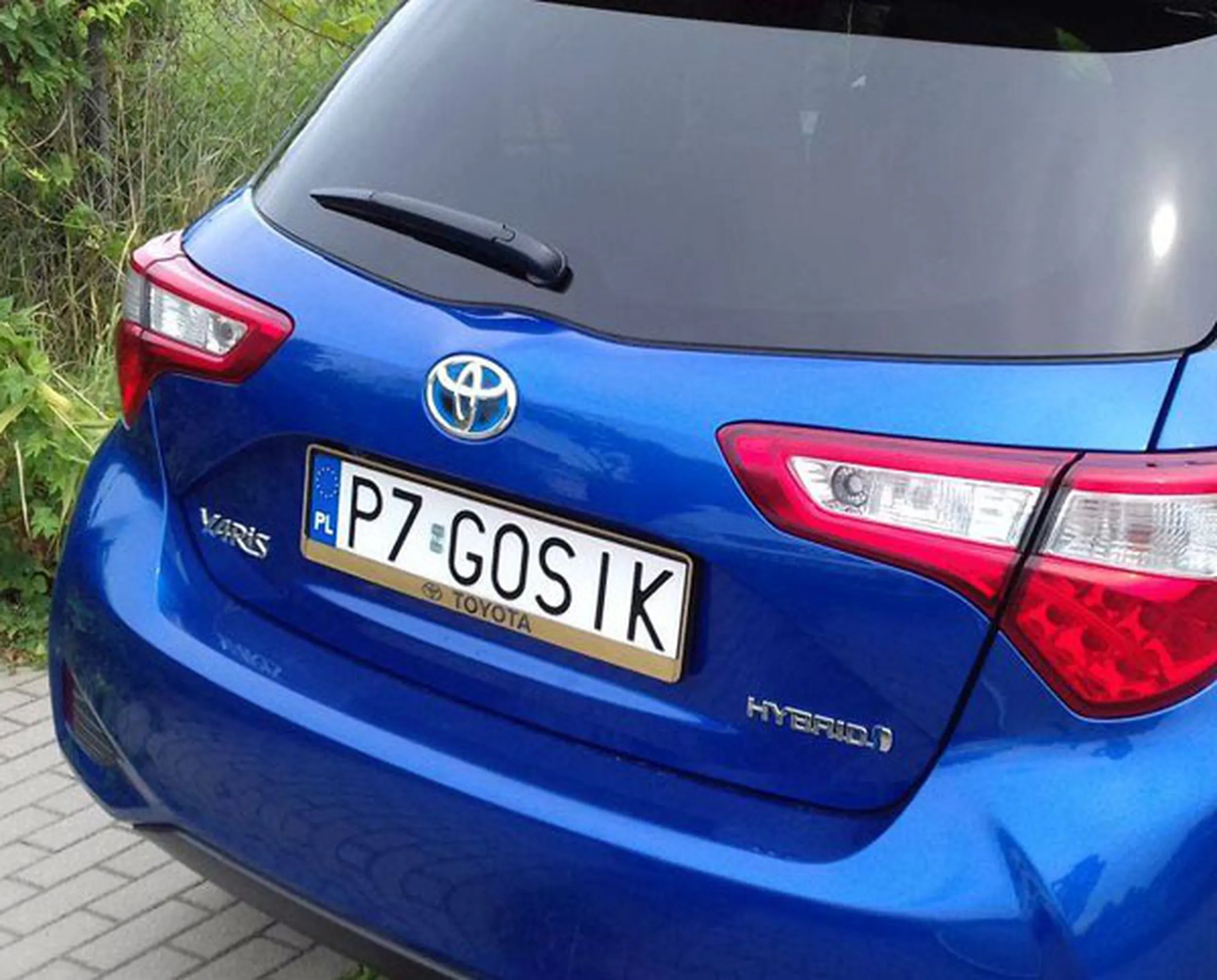 Fajny numer, blacha P7 GOSIK