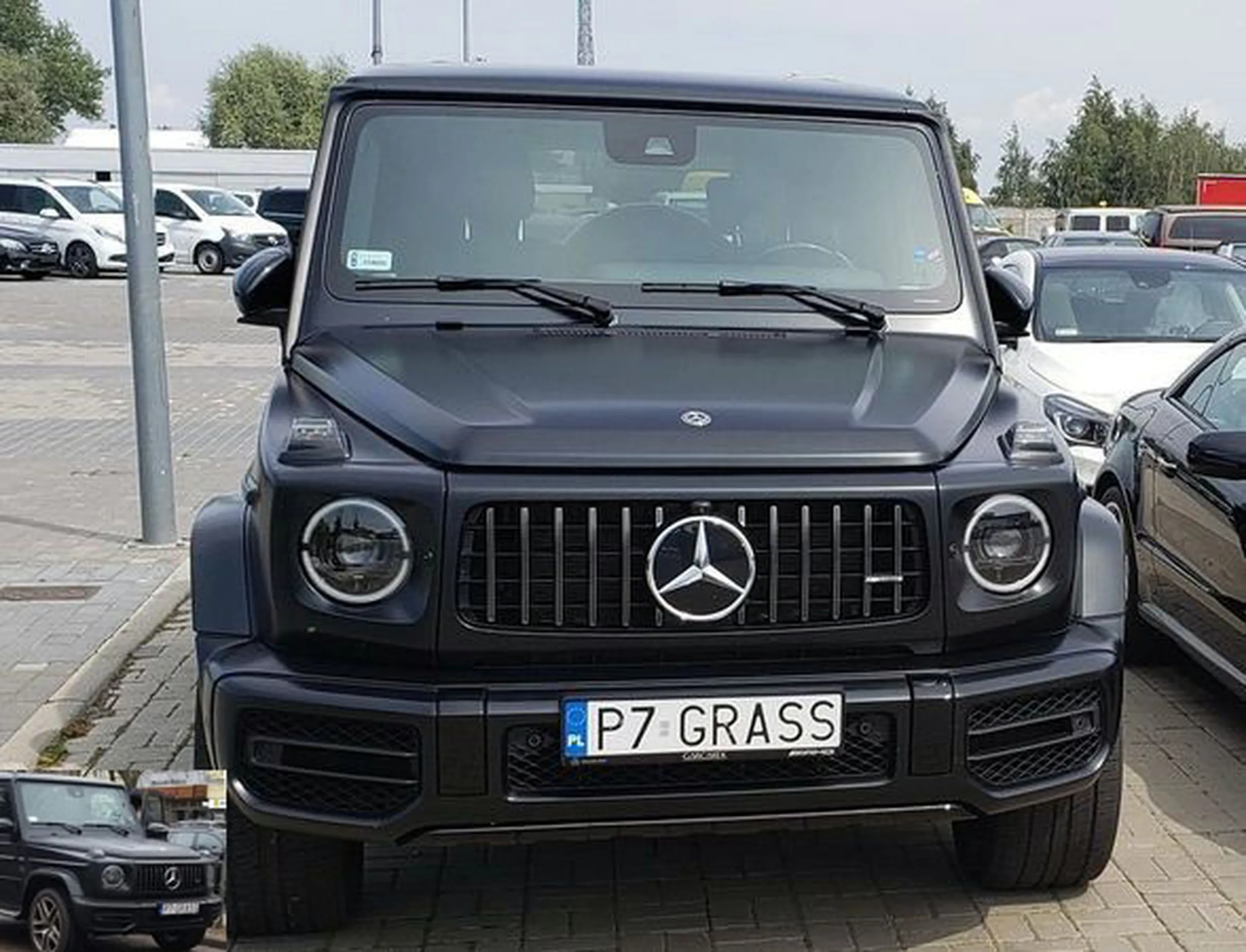 Fajny numer, blacha P7 GRASS