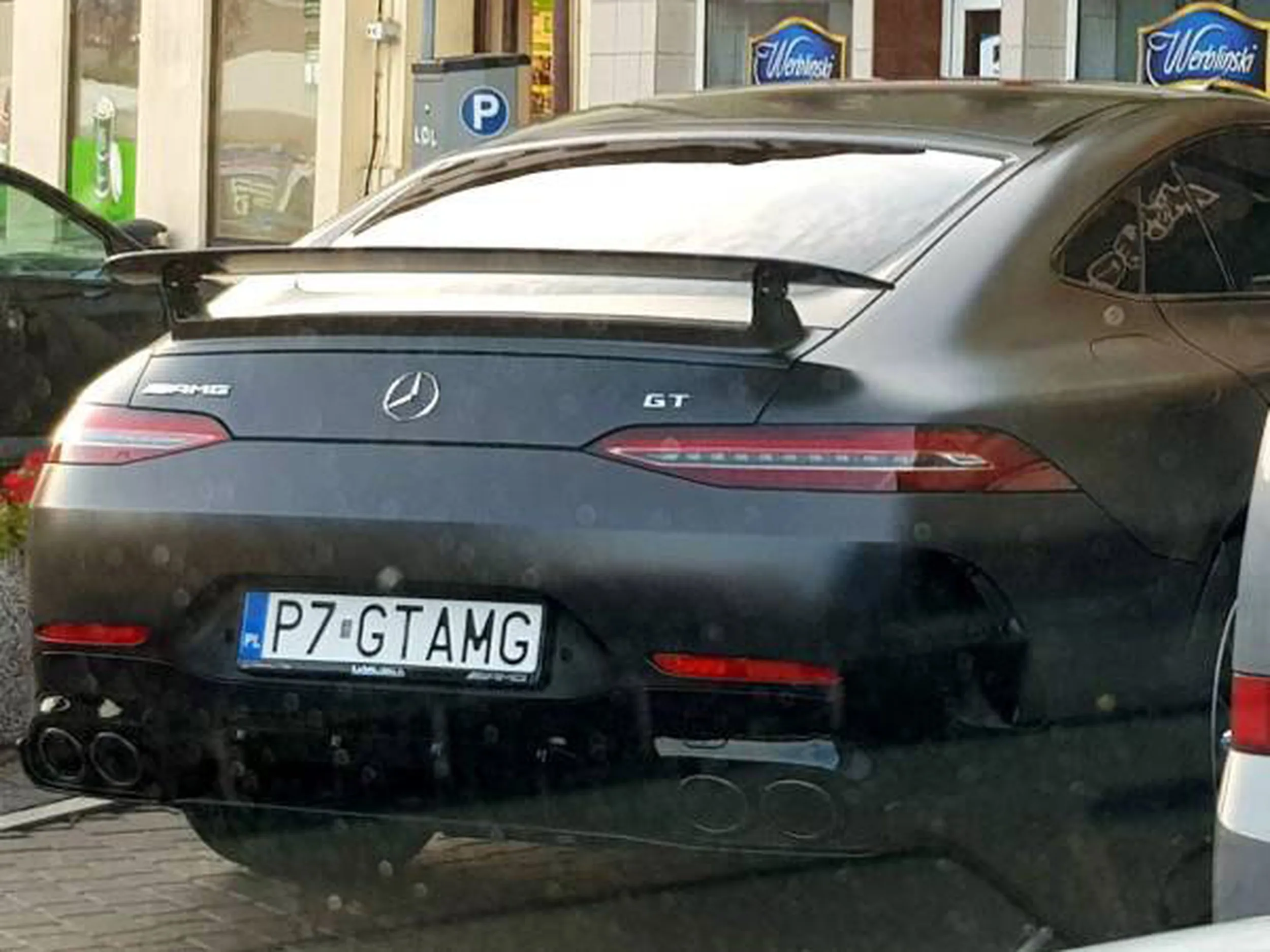 Fajny numer, blacha P7 GTAMG