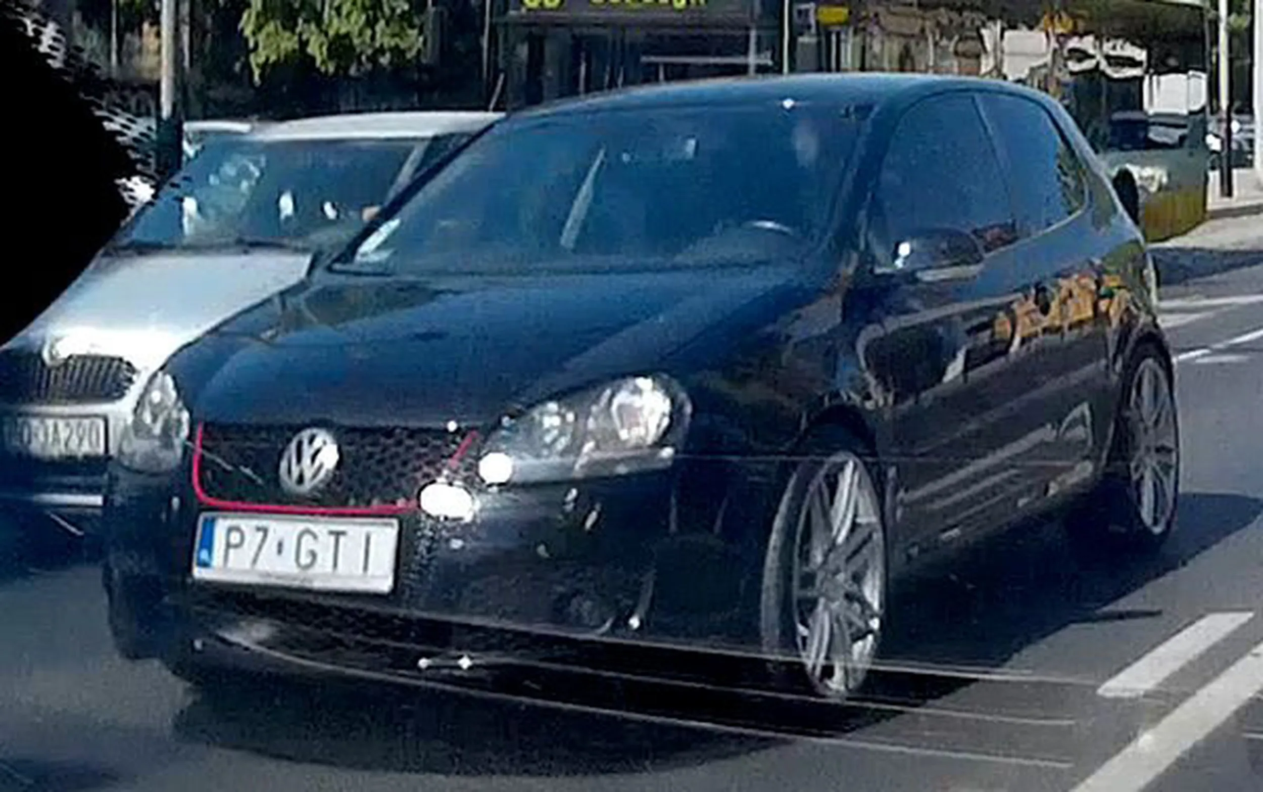 Fajny numer, blacha P7 GTI