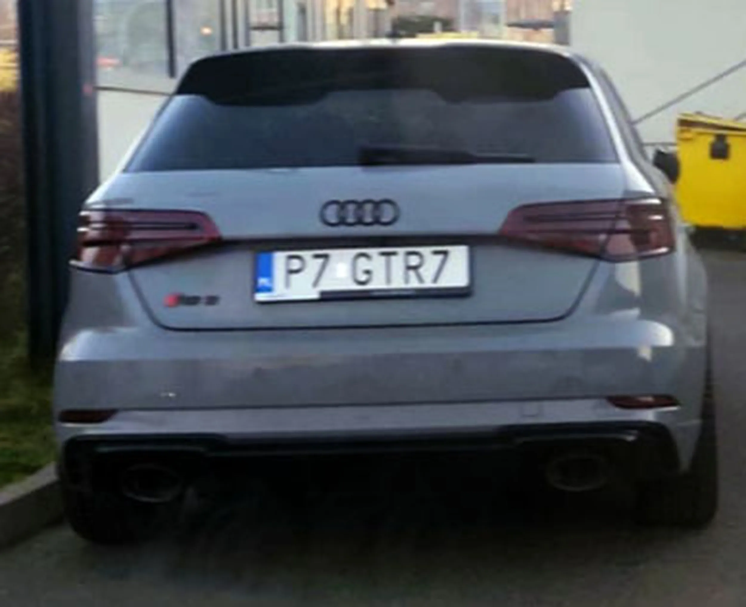 Fajny numer, blacha P7 GTR7