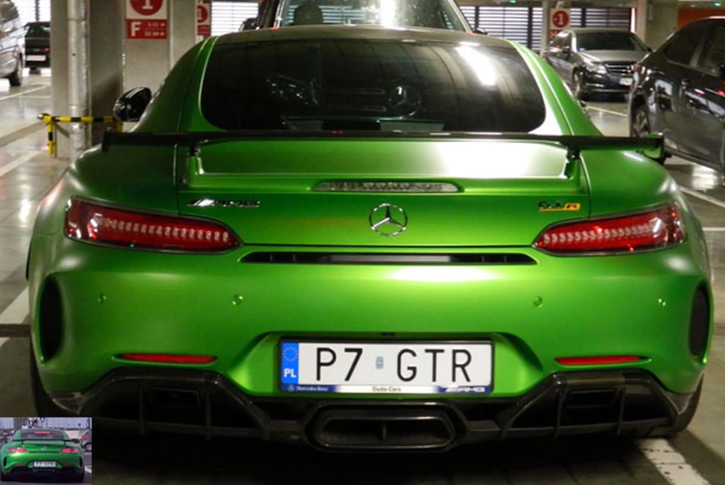 Fajny numer, blacha P7 GTR