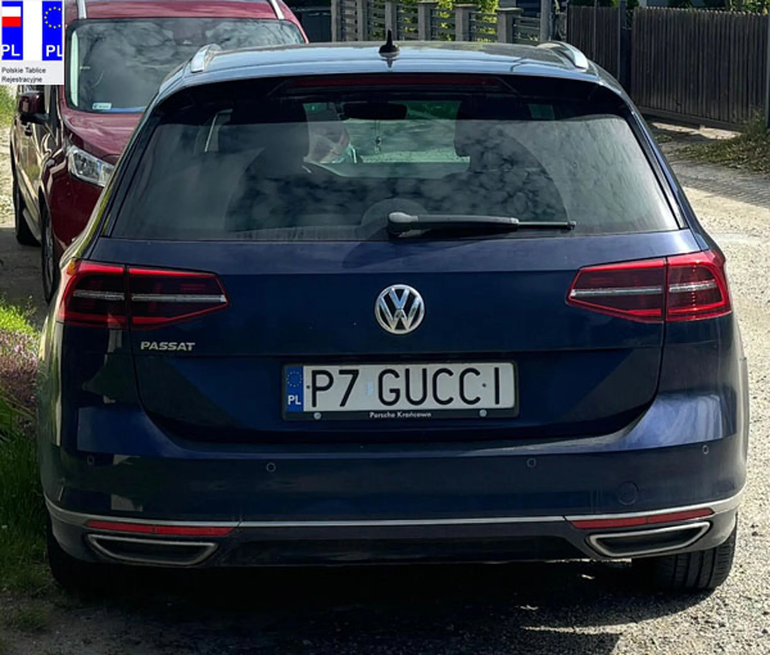 Fajny numer, blacha P7 GUCCI