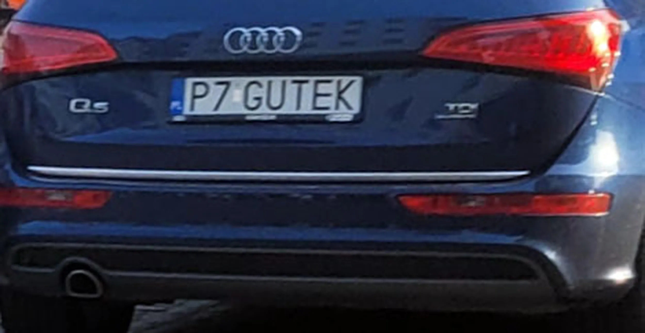 Fajny numer, blacha P7 GUTEK