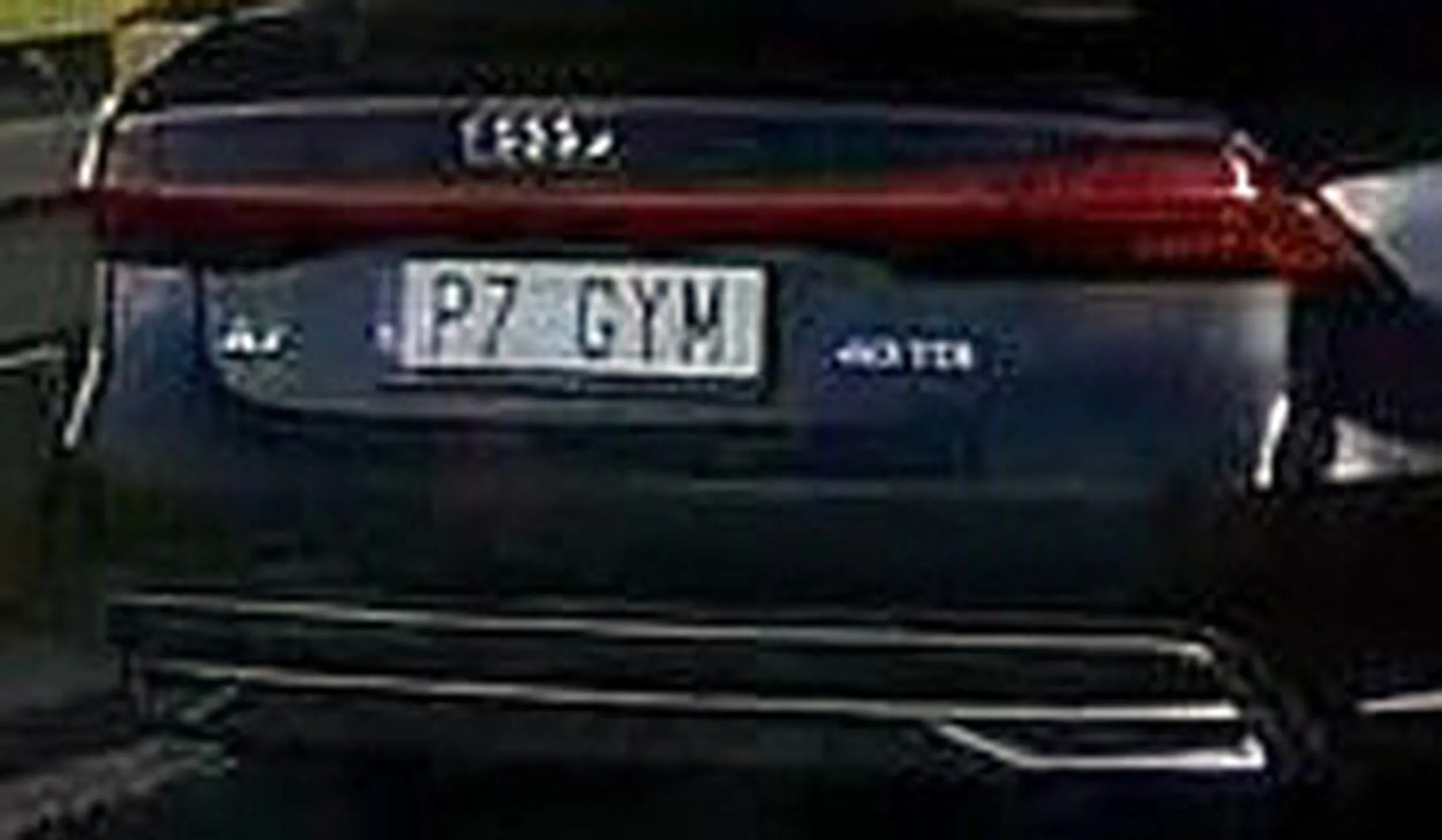 Fajny numer, blacha P7 GYM