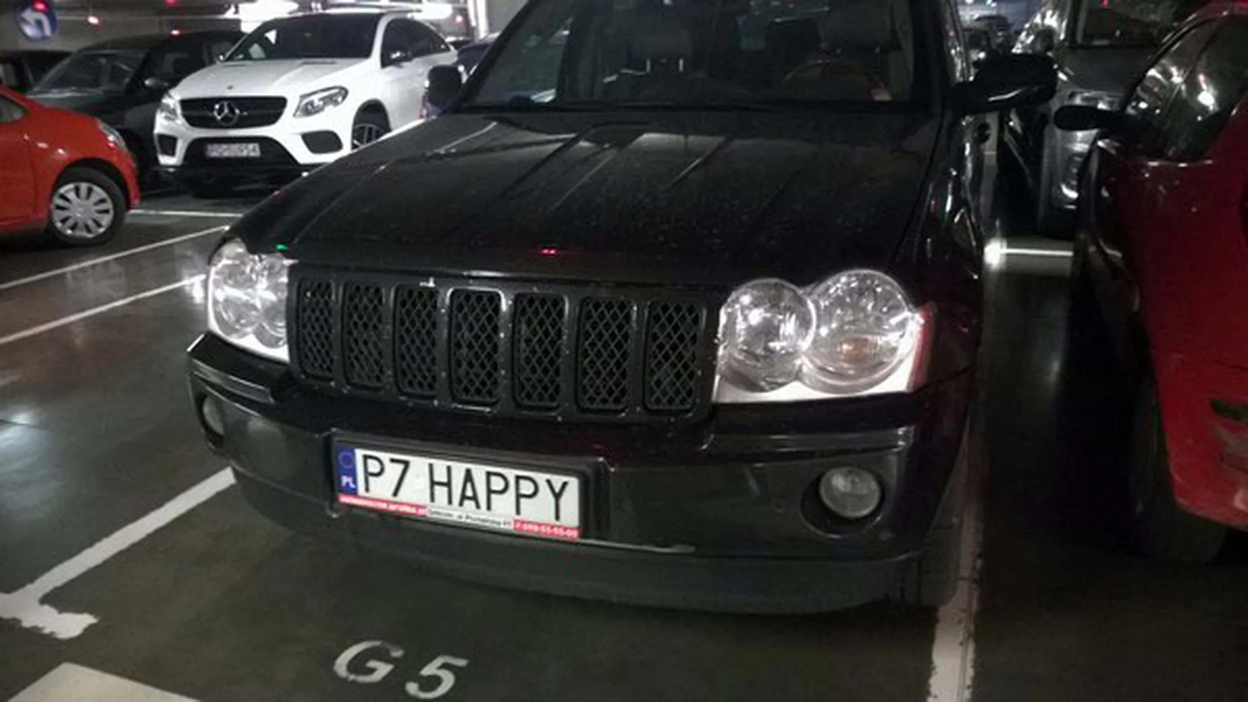 Fajny numer, blacha P7 HAPPY