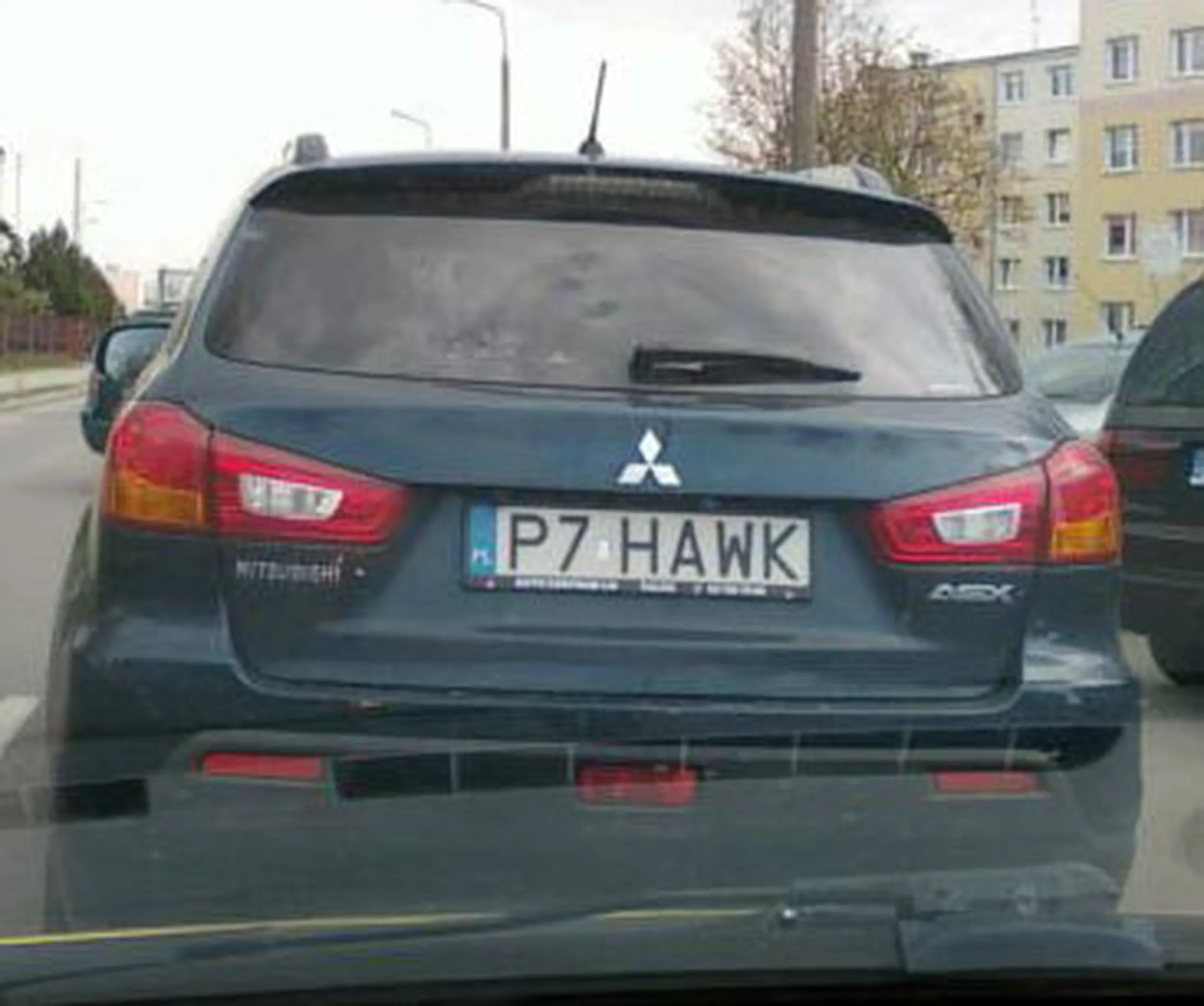 Fajny numer, blacha P7 HAWK