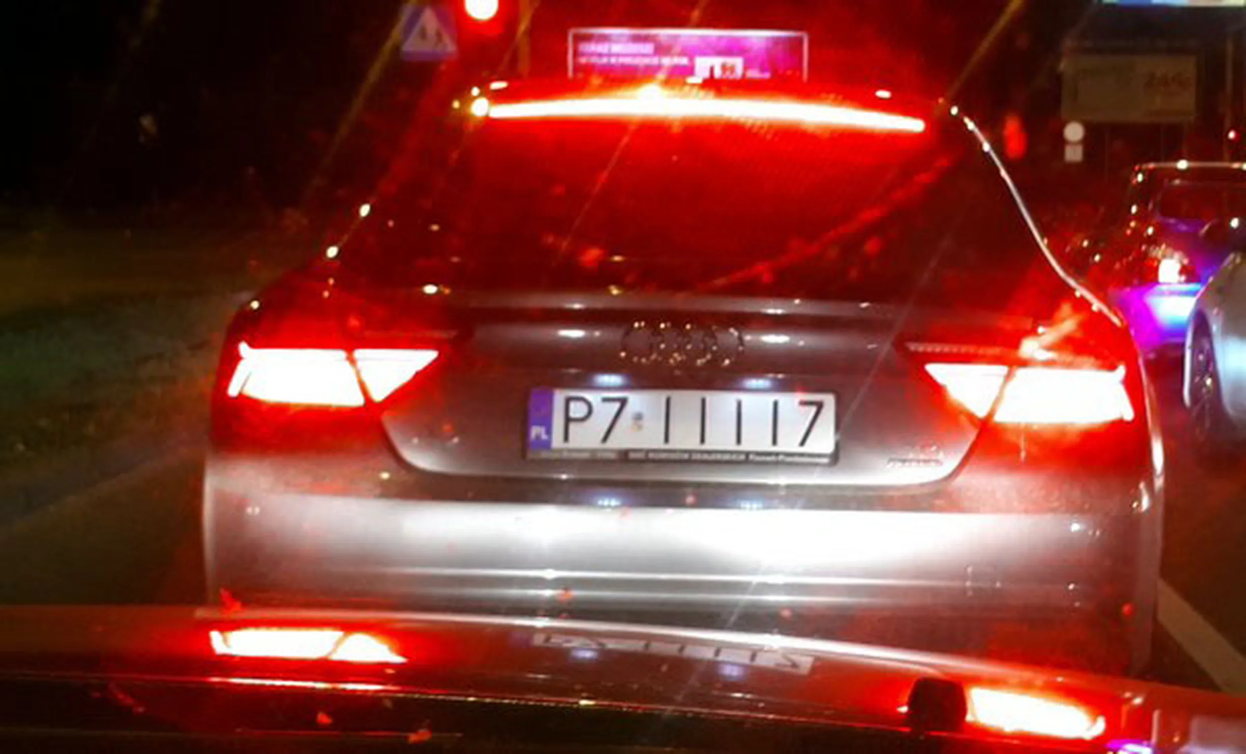 Fajny numer, blacha P7 IIII7