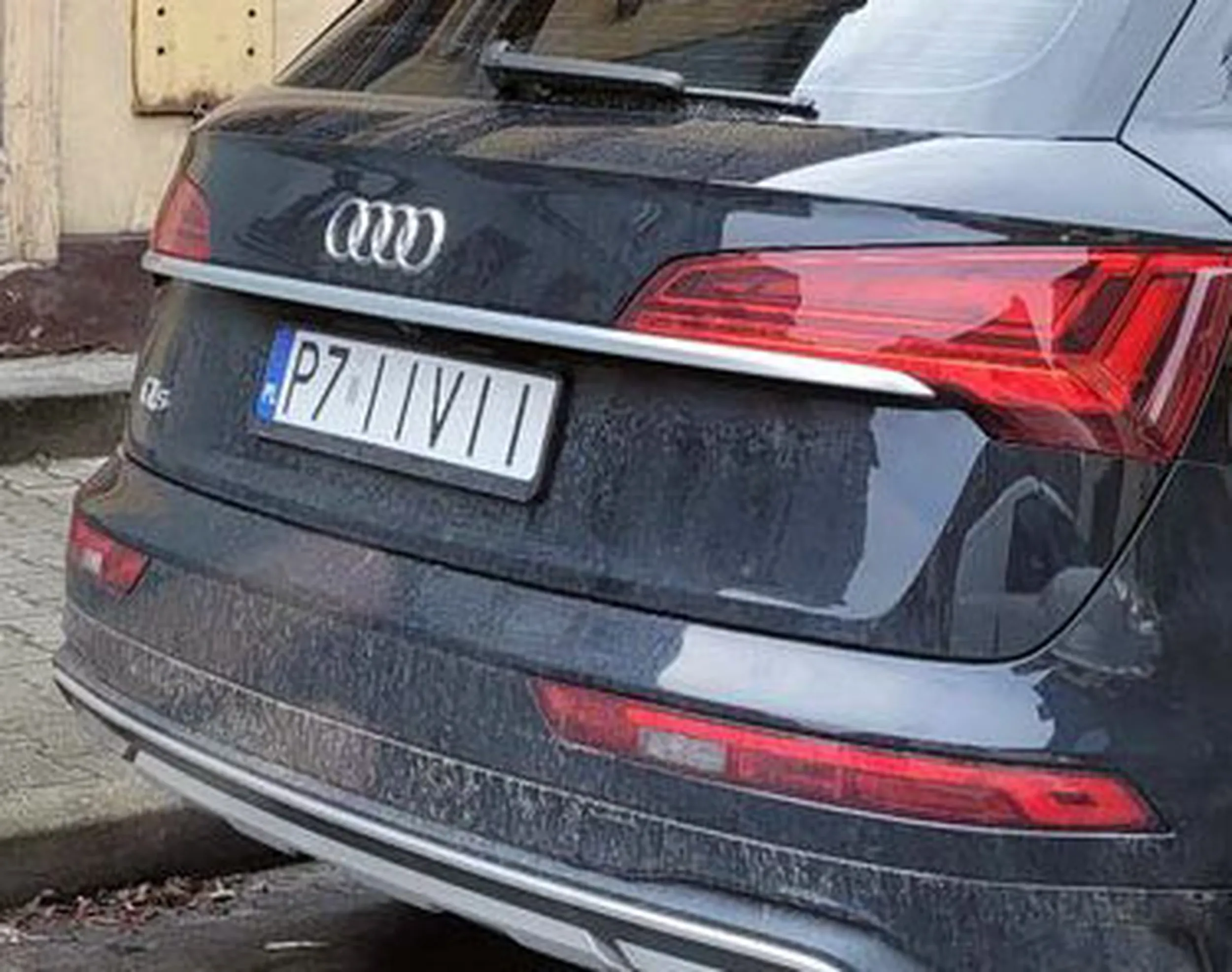 Fajny numer, blacha P7 IIVII