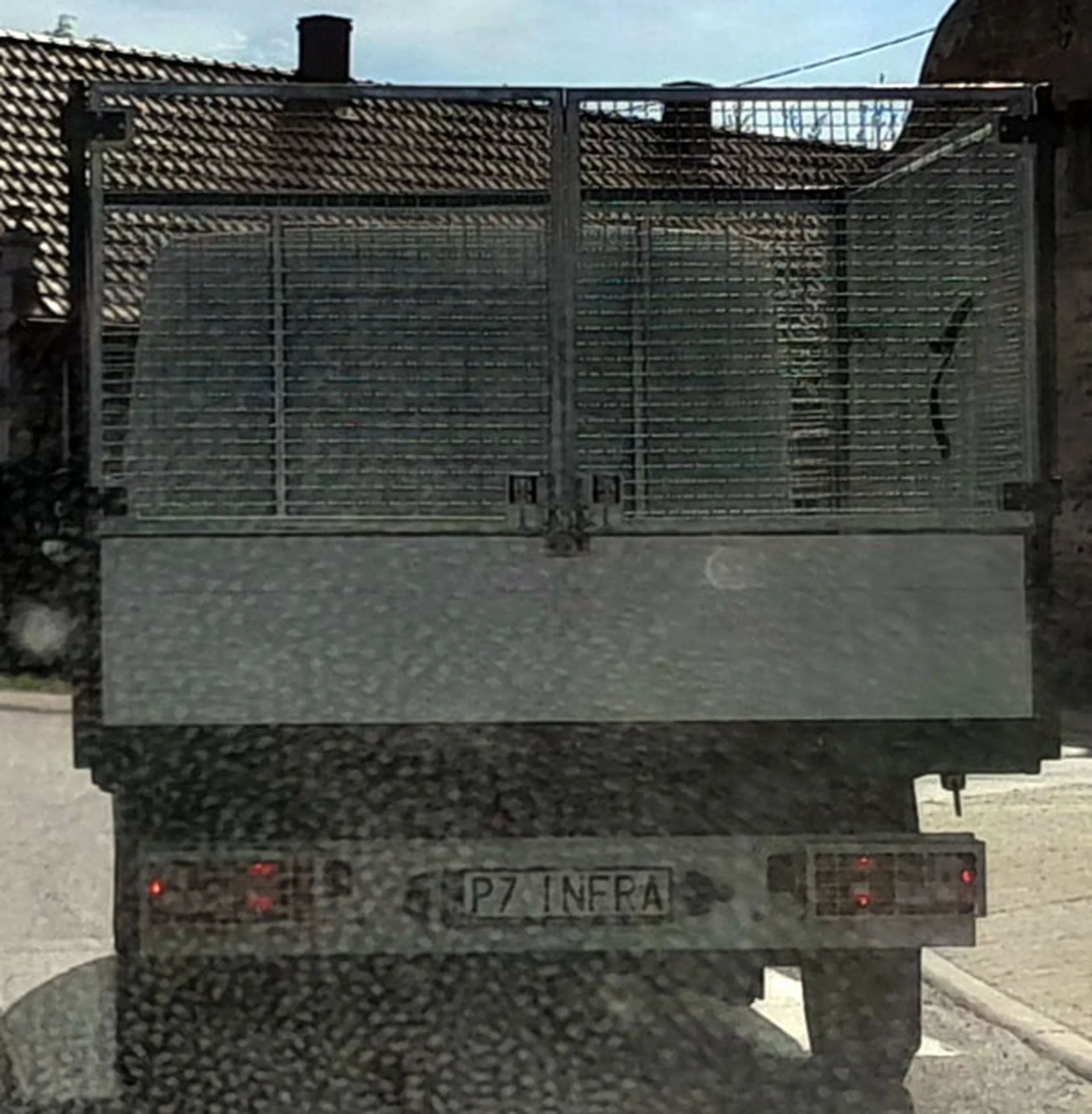 Fajny numer, blacha P7 INFRA