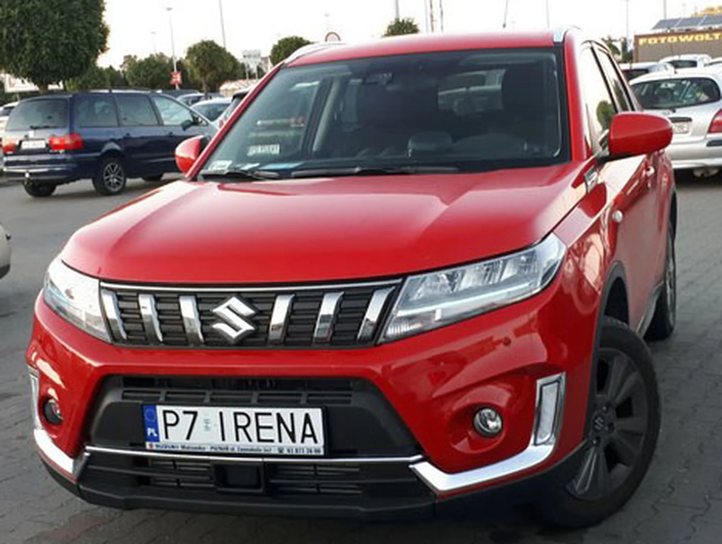 Fajny numer, blacha P7 IRENA