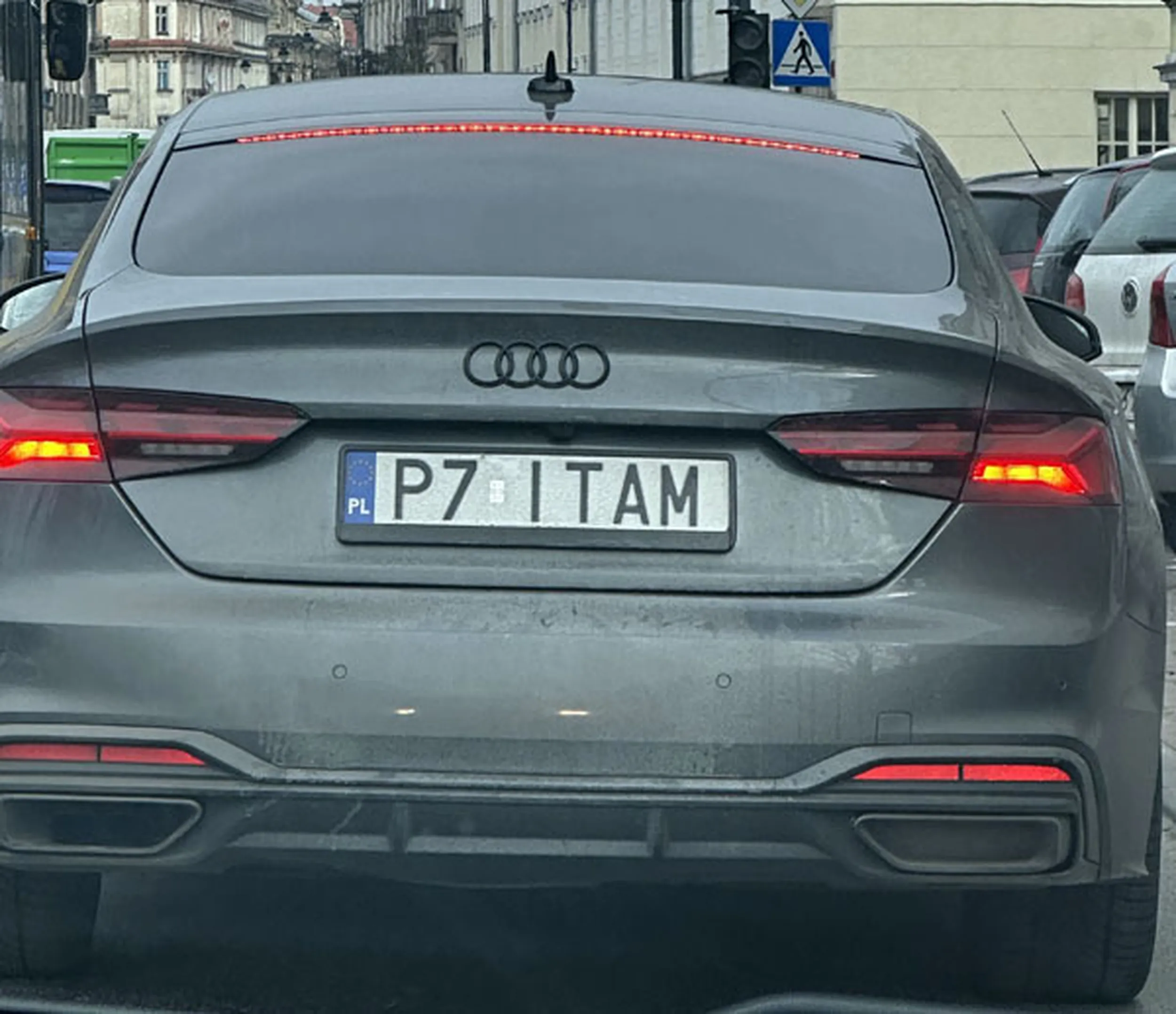 Fajny numer, blacha P7 ITAM