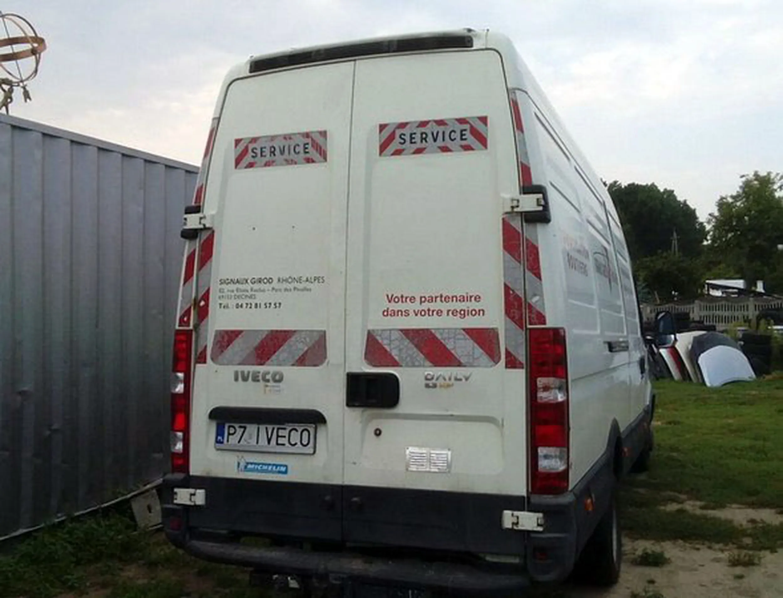 Fajny numer, blacha P7 IVECO