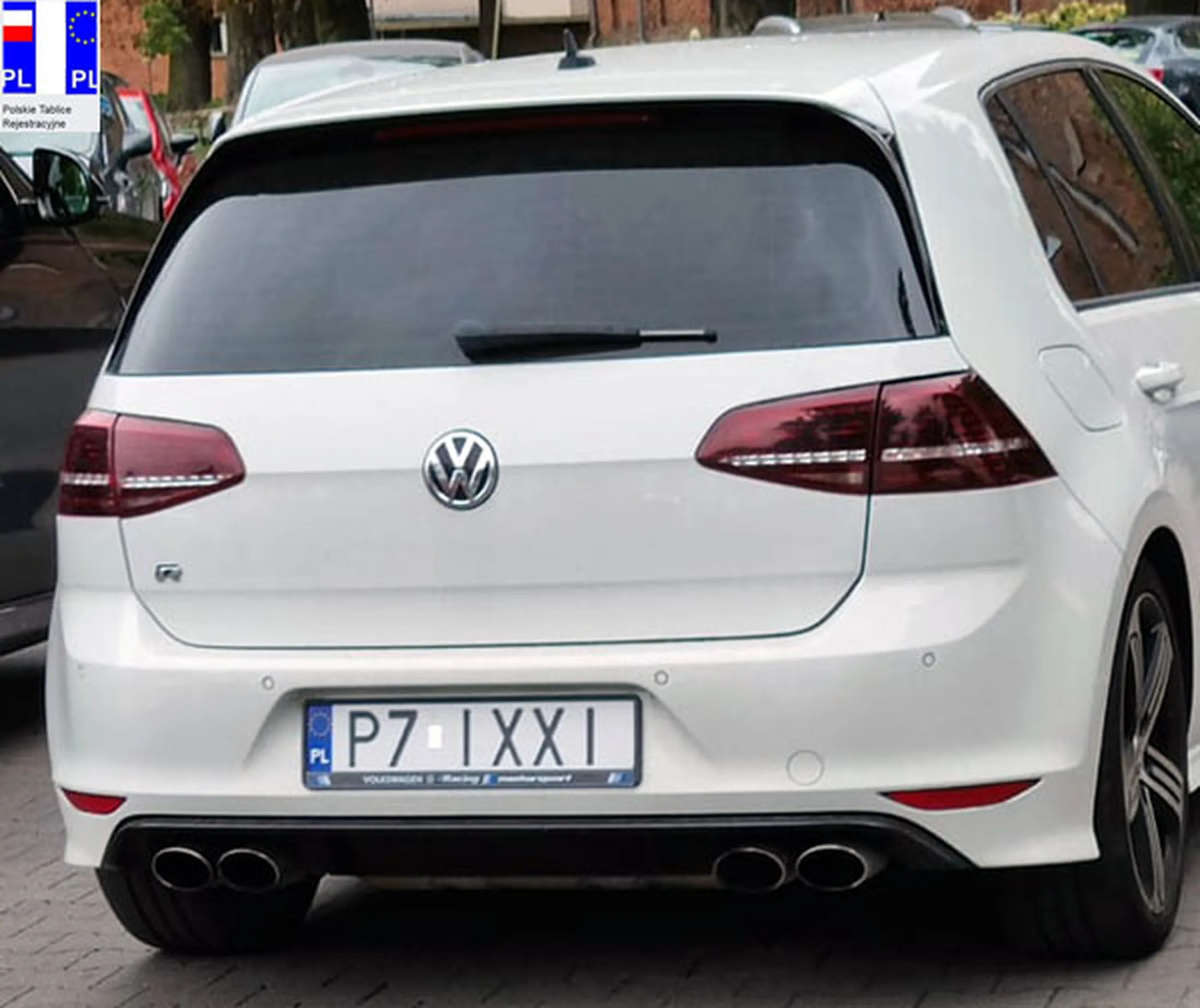 Fajny numer, blacha P7 IXXI