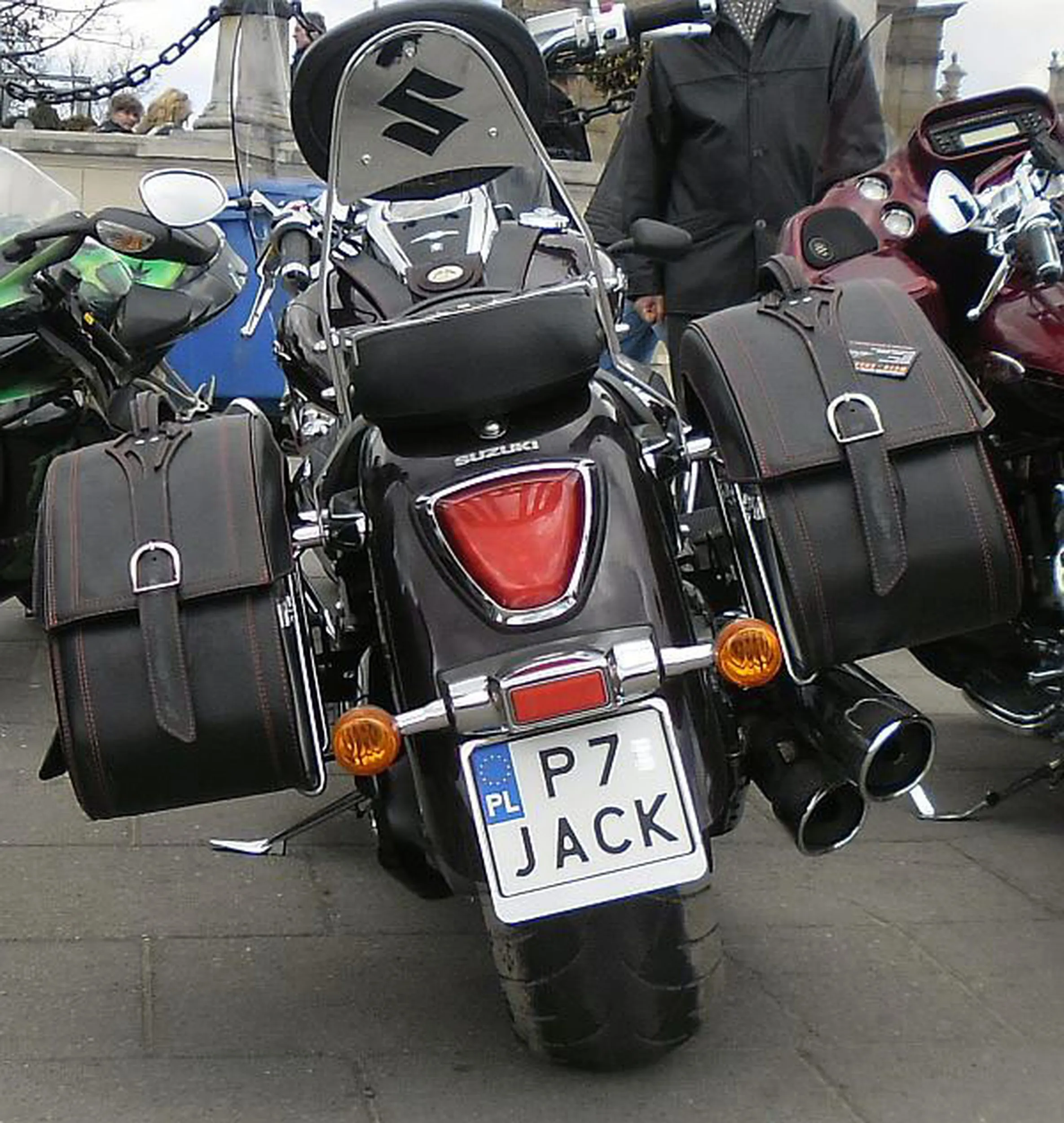 Fajny numer, blacha P7 JACK