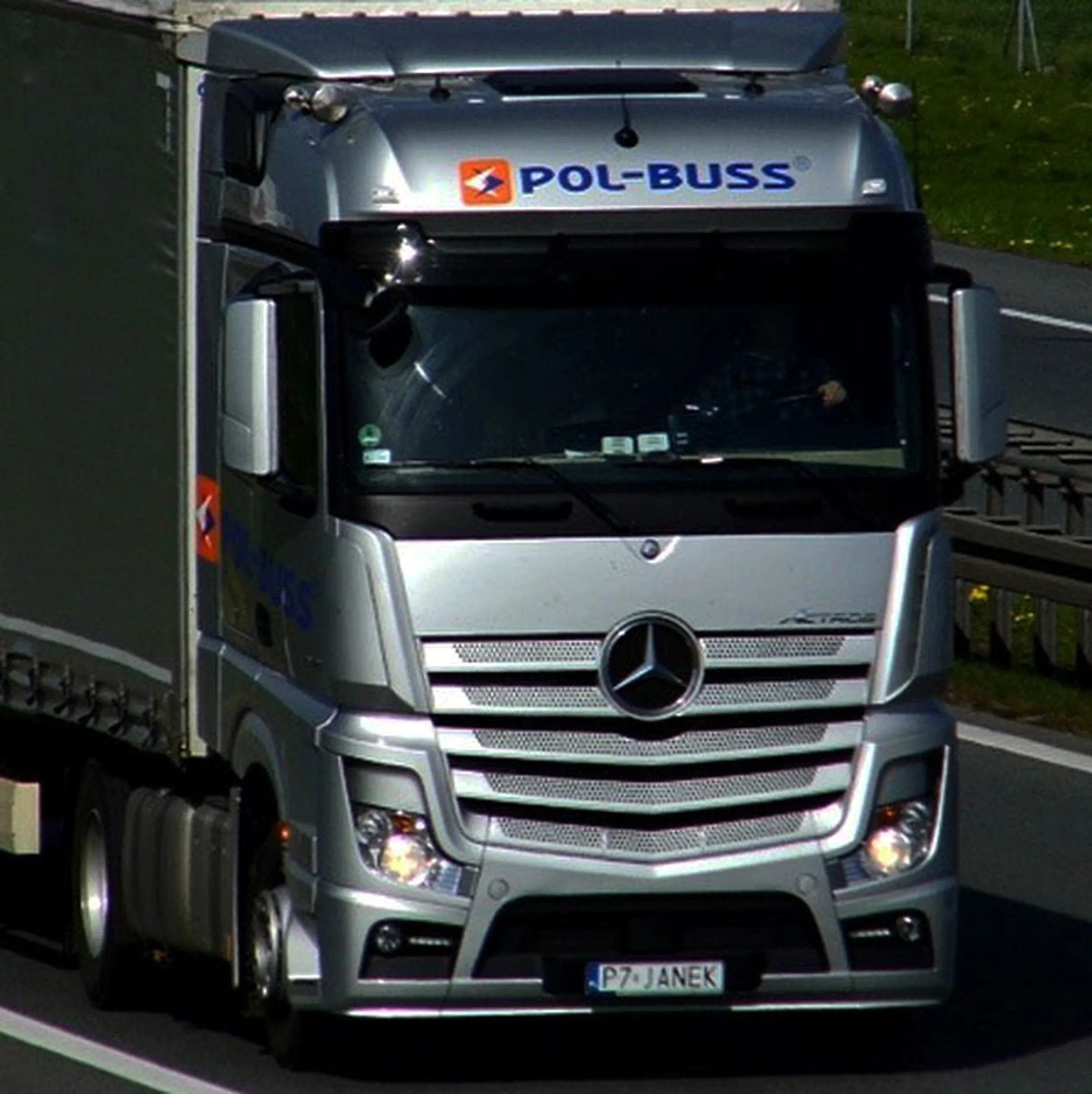 Fajny numer, blacha P7 JANEK