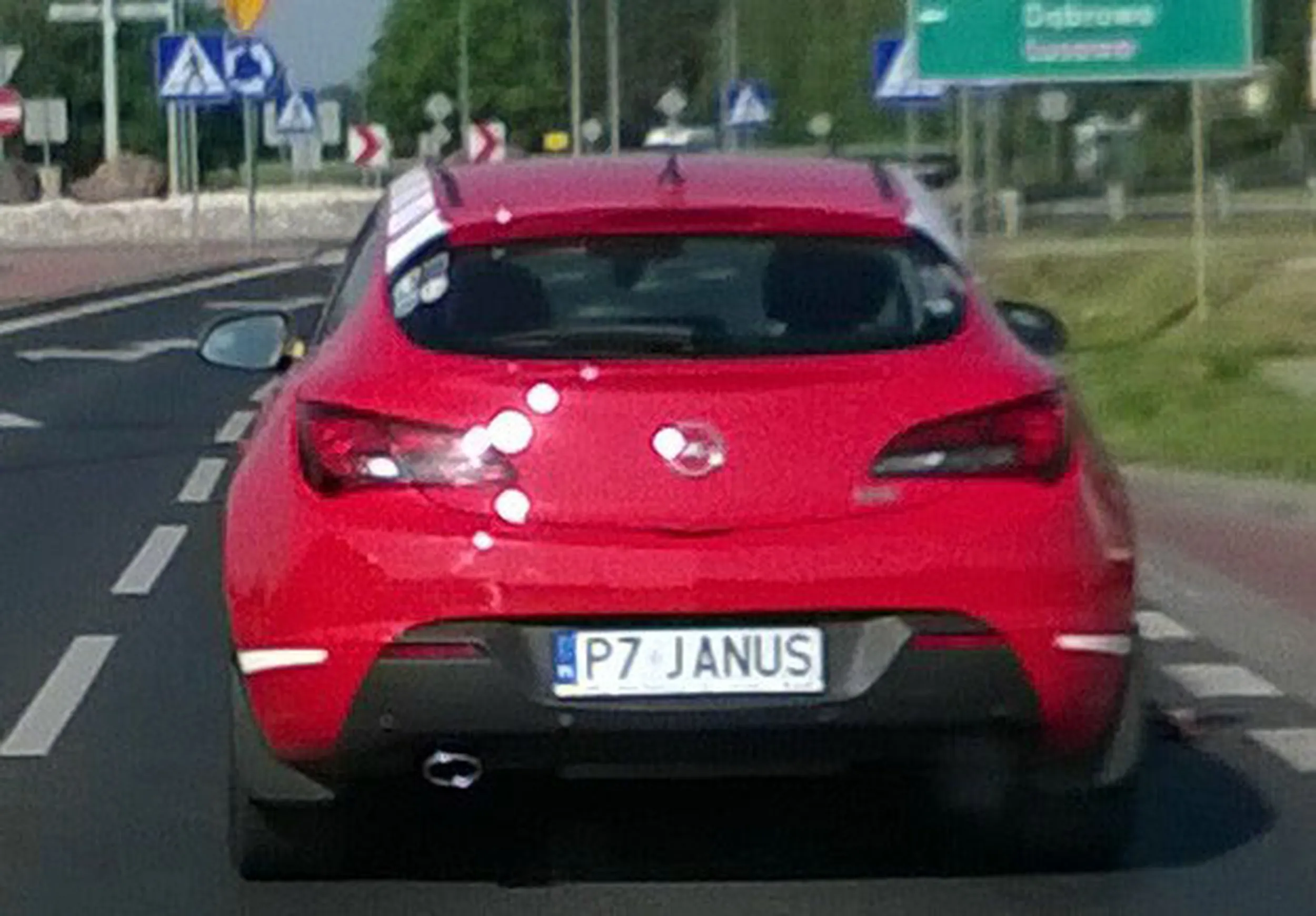 Fajny numer, blacha P7 JANUS