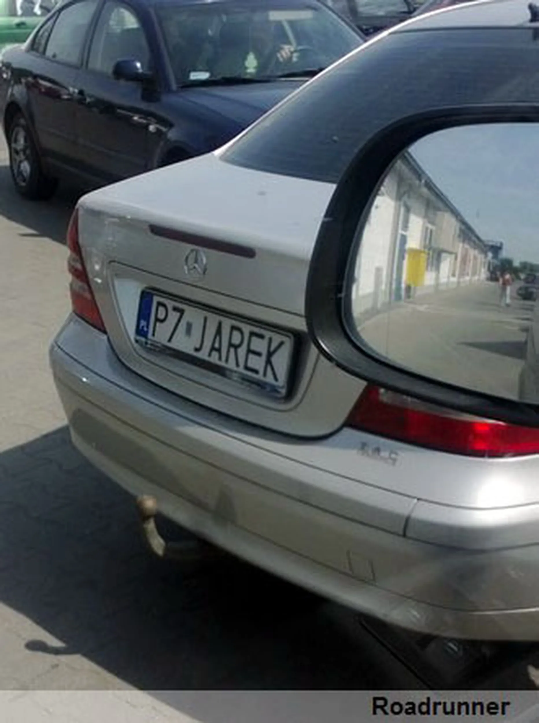 Fajny numer, blacha P7 JAREK