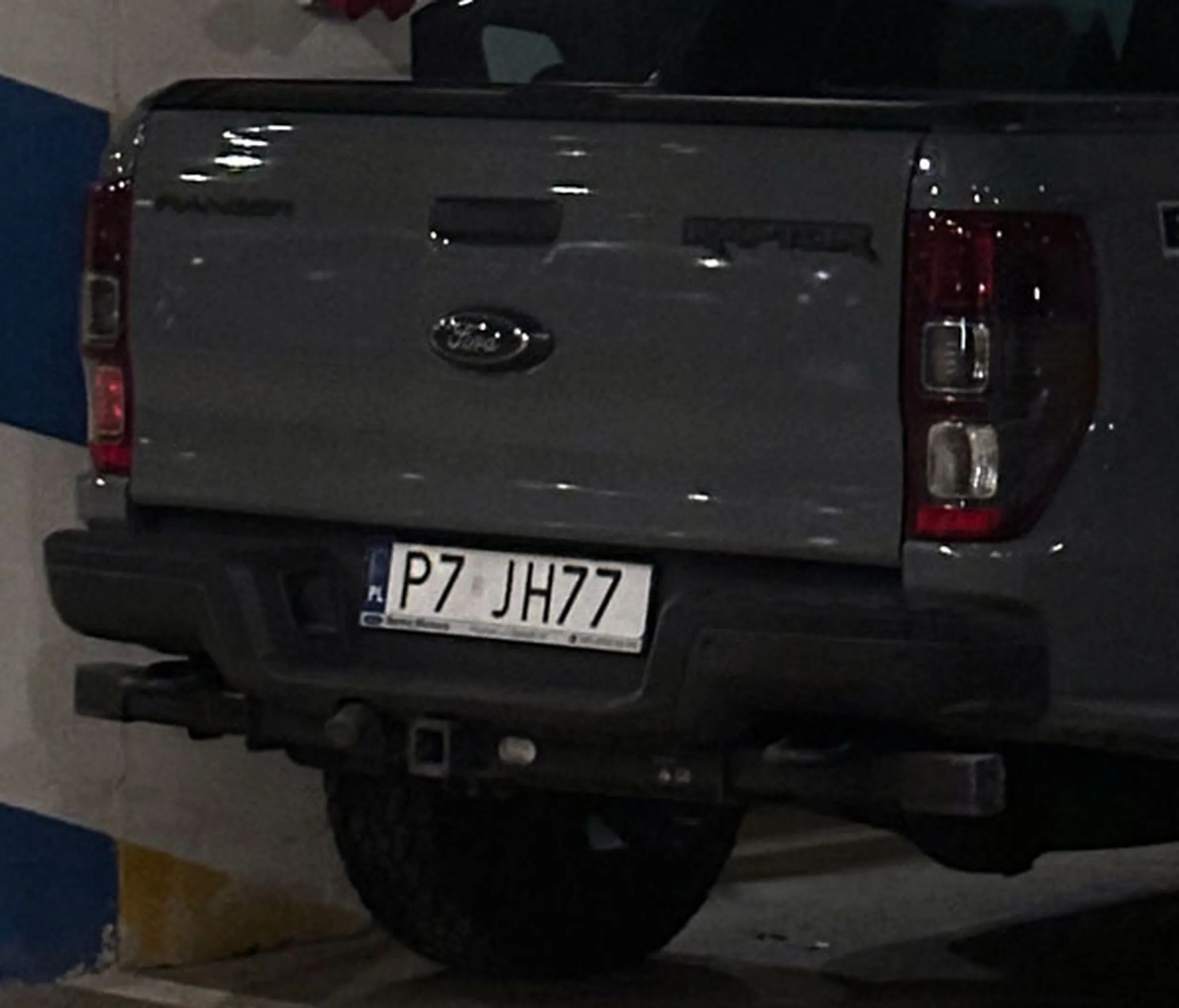 Fajny numer, blacha P7 JH77