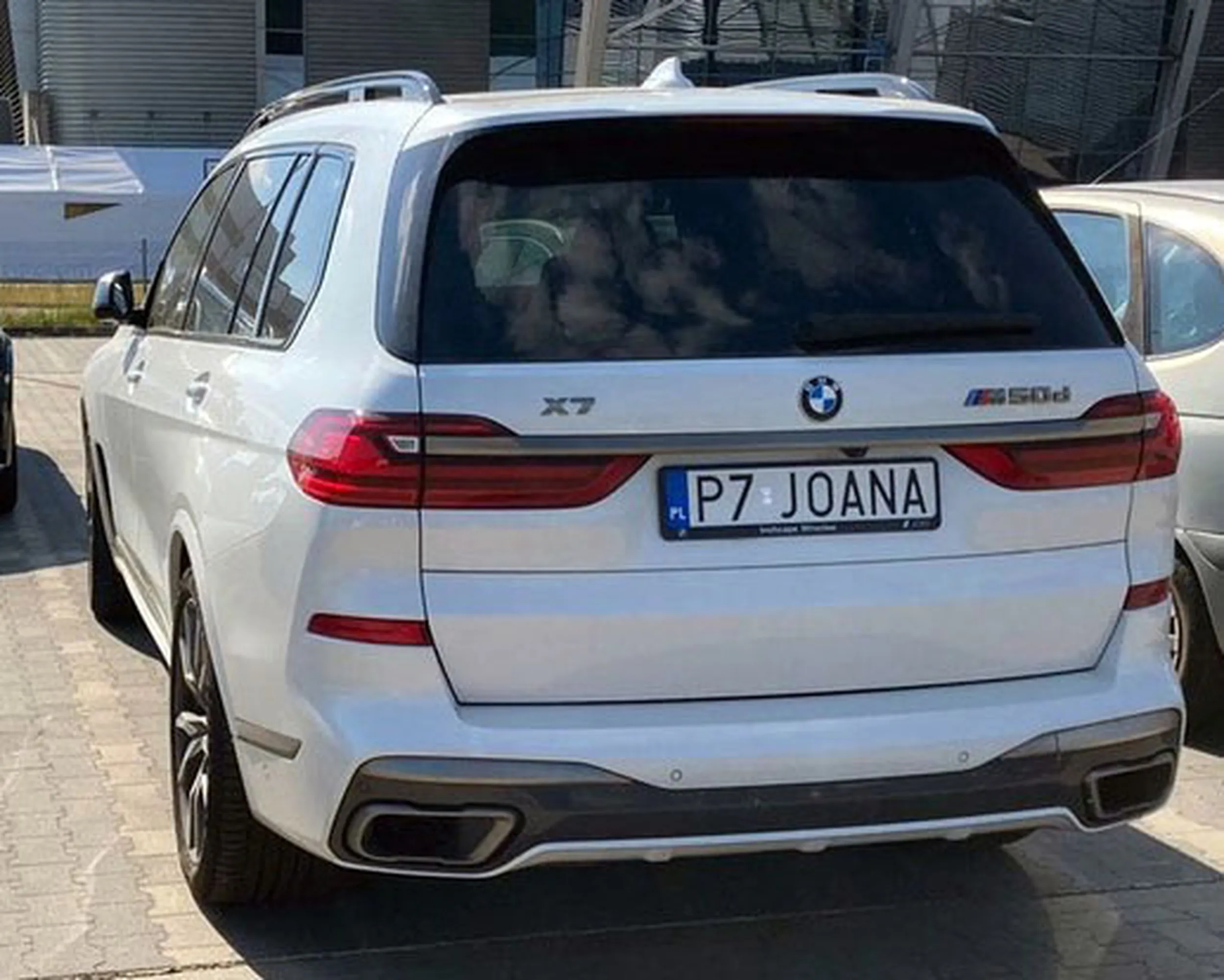 Fajny numer, blacha P7 JOANA