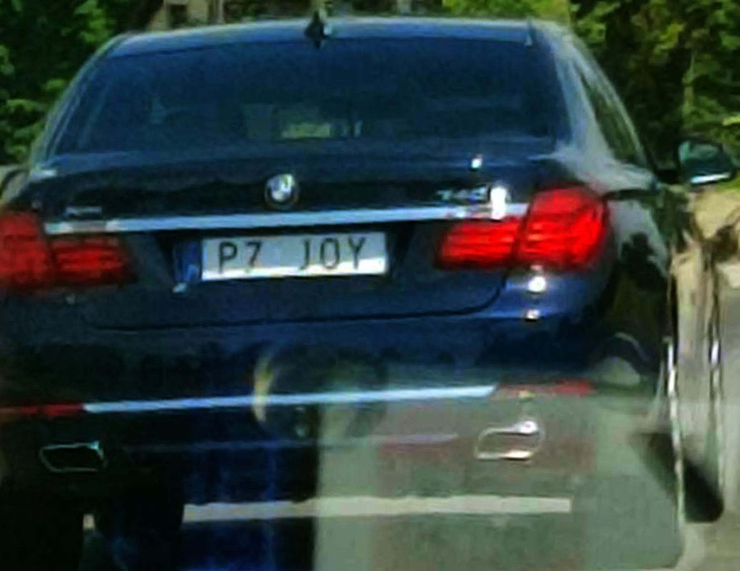 Fajny numer, blacha P7 JOY