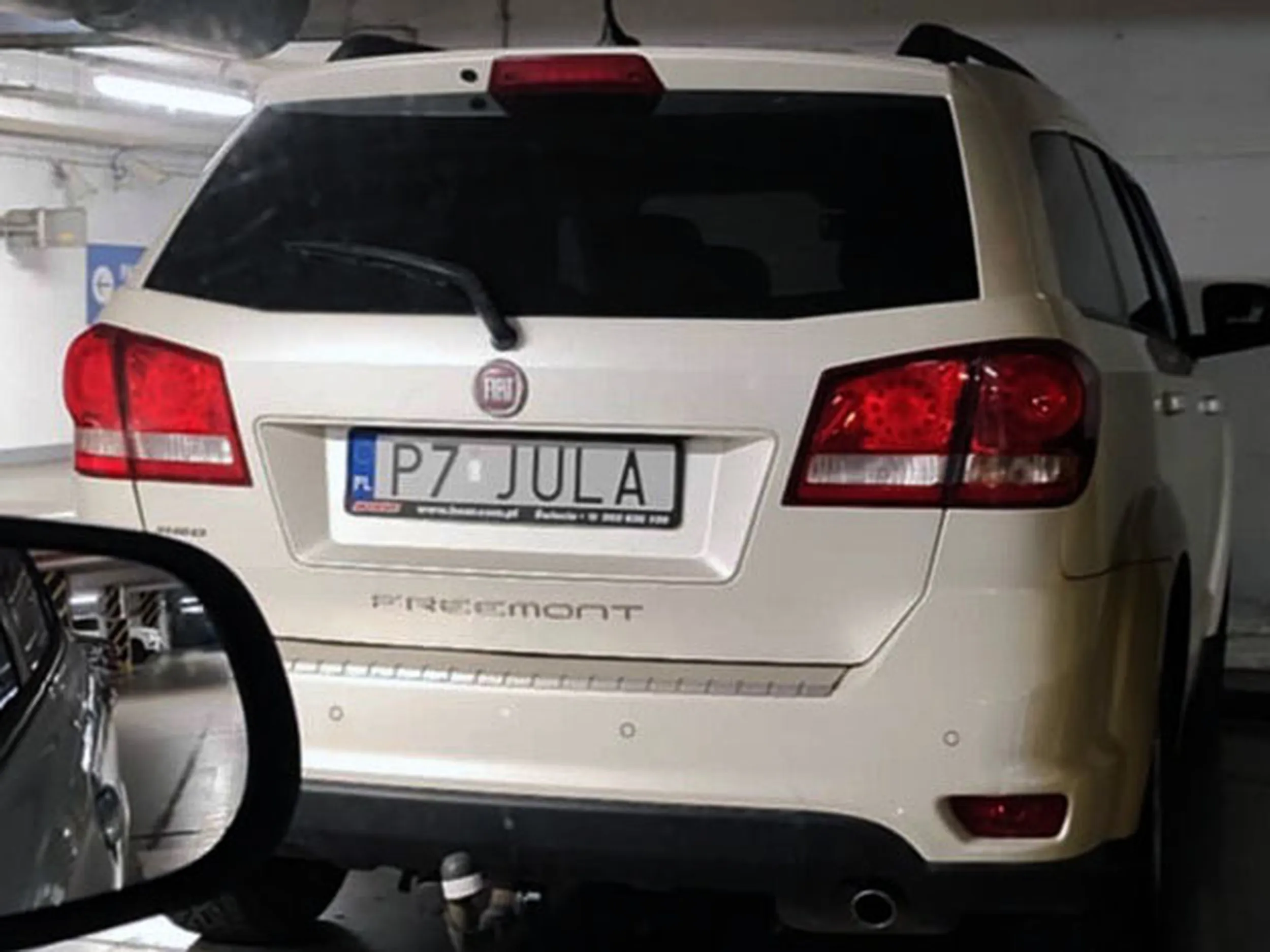 Fajny numer, blacha P7 JULA