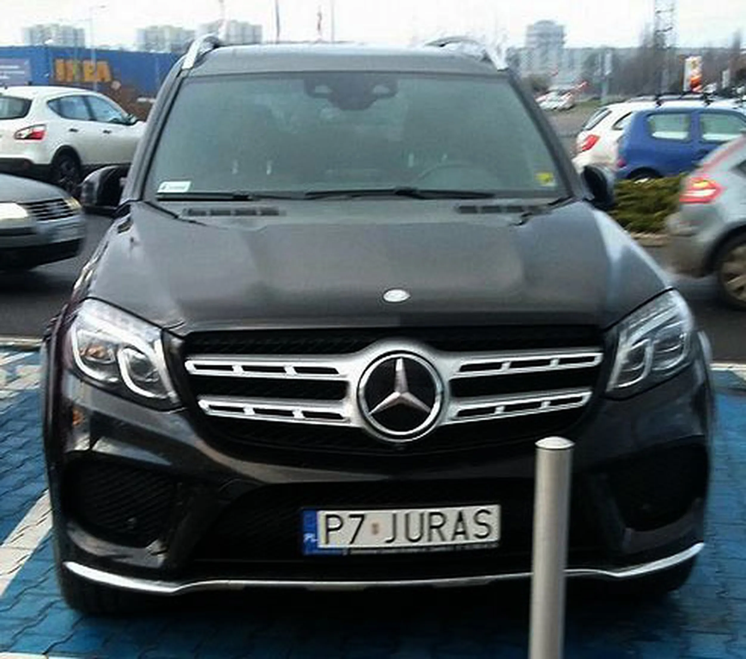 Fajny numer, blacha P7 JURAS