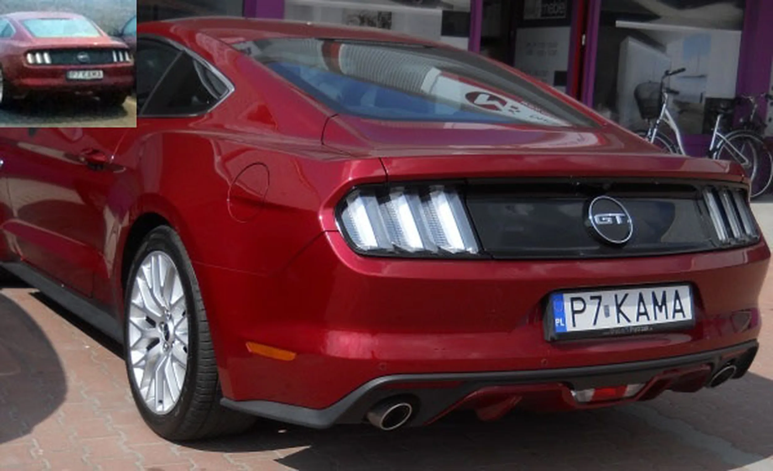 Fajny numer, blacha P7 KAMA