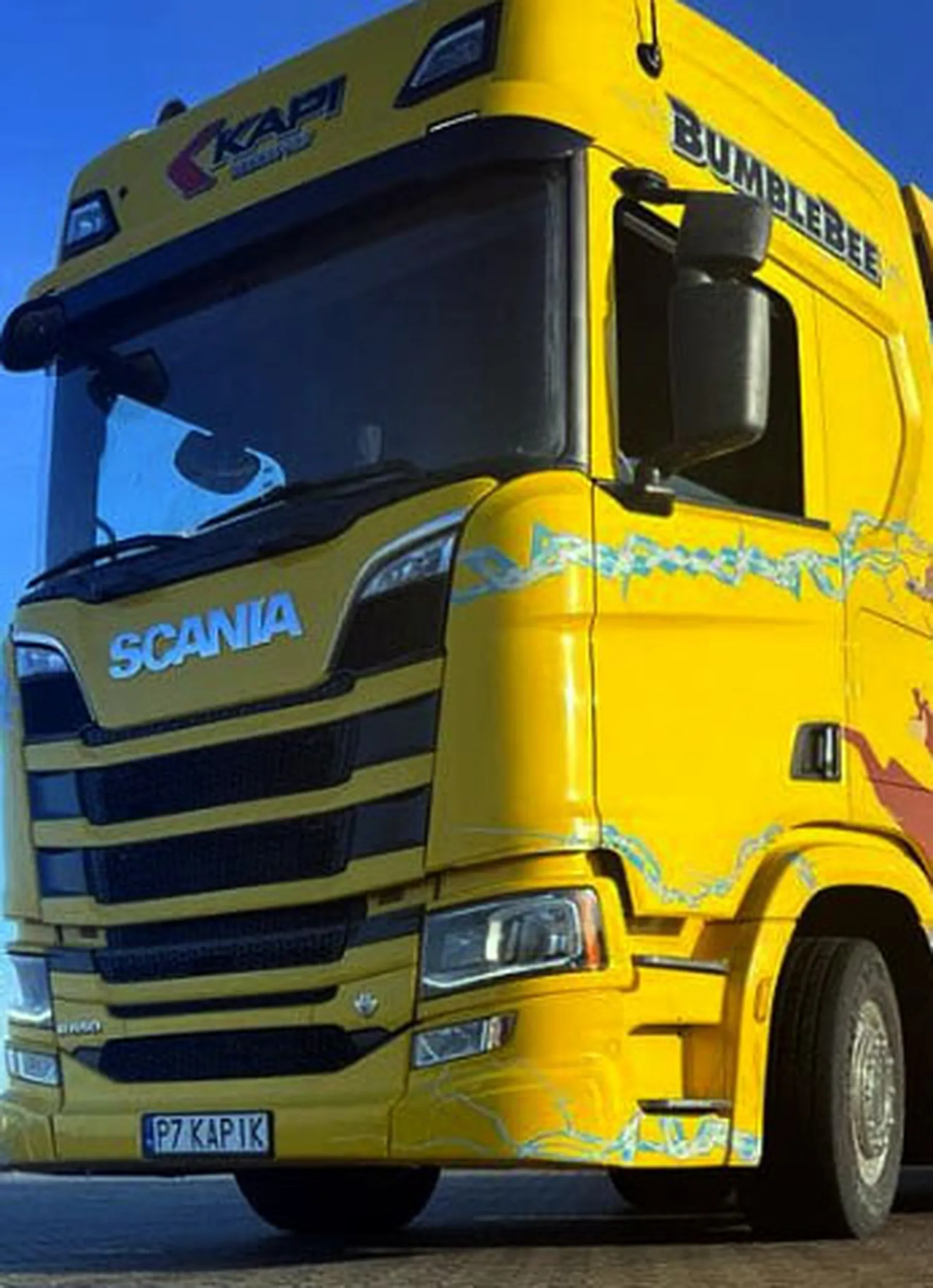 Fajny numer, blacha P7 KAPIK