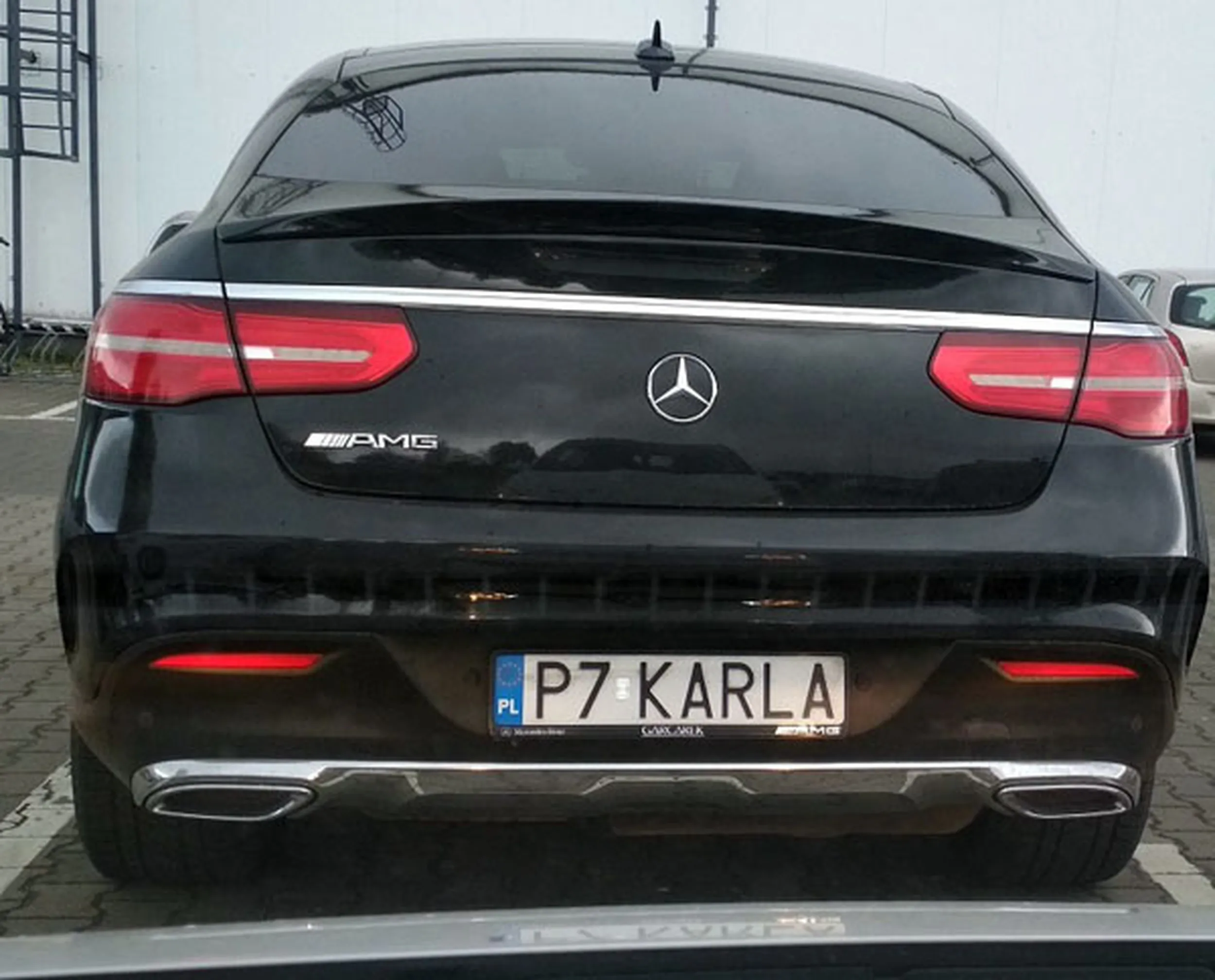 Fajny numer, blacha P7 KARLA