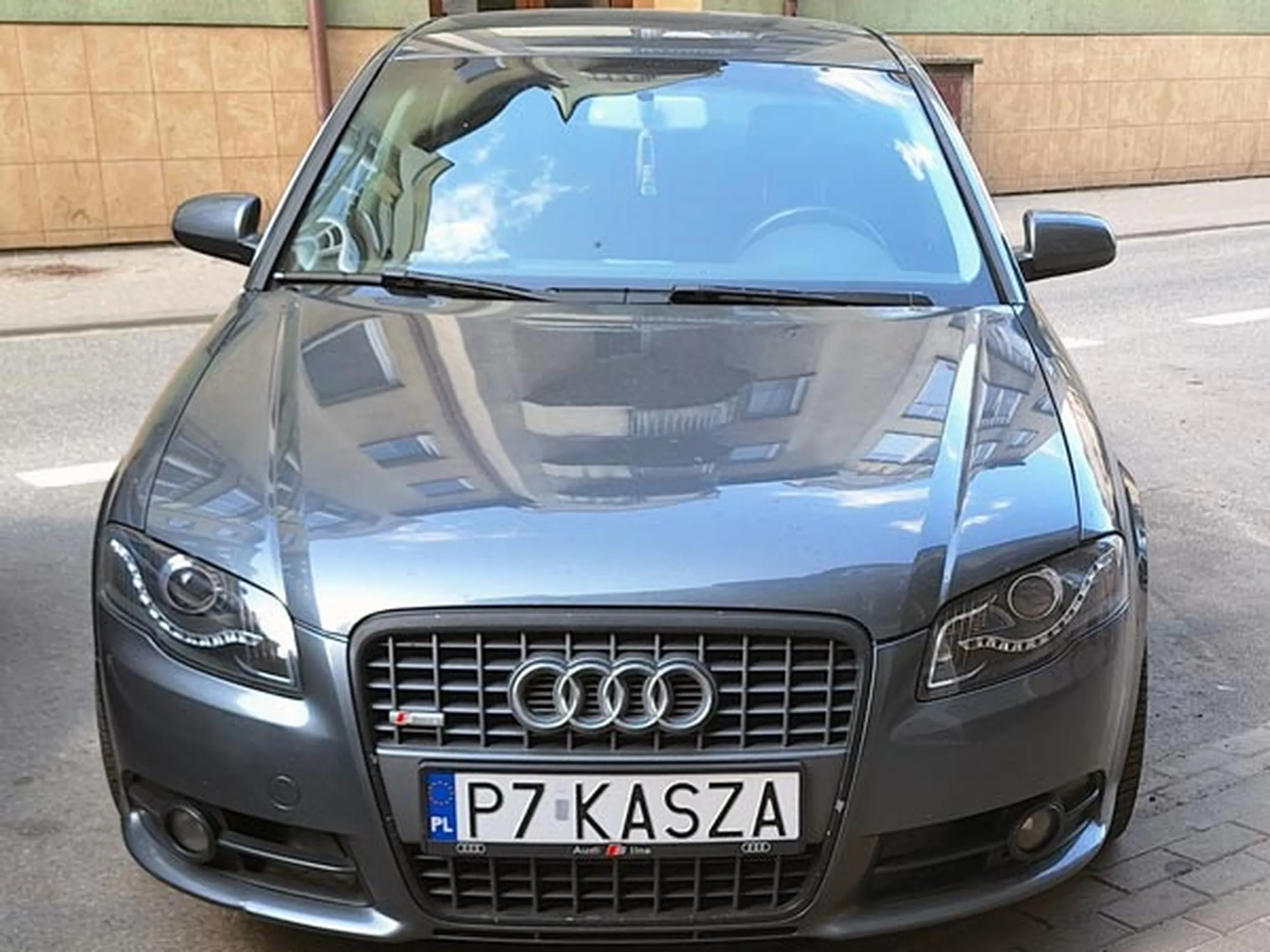 Fajny numer, blacha P7 KASZA