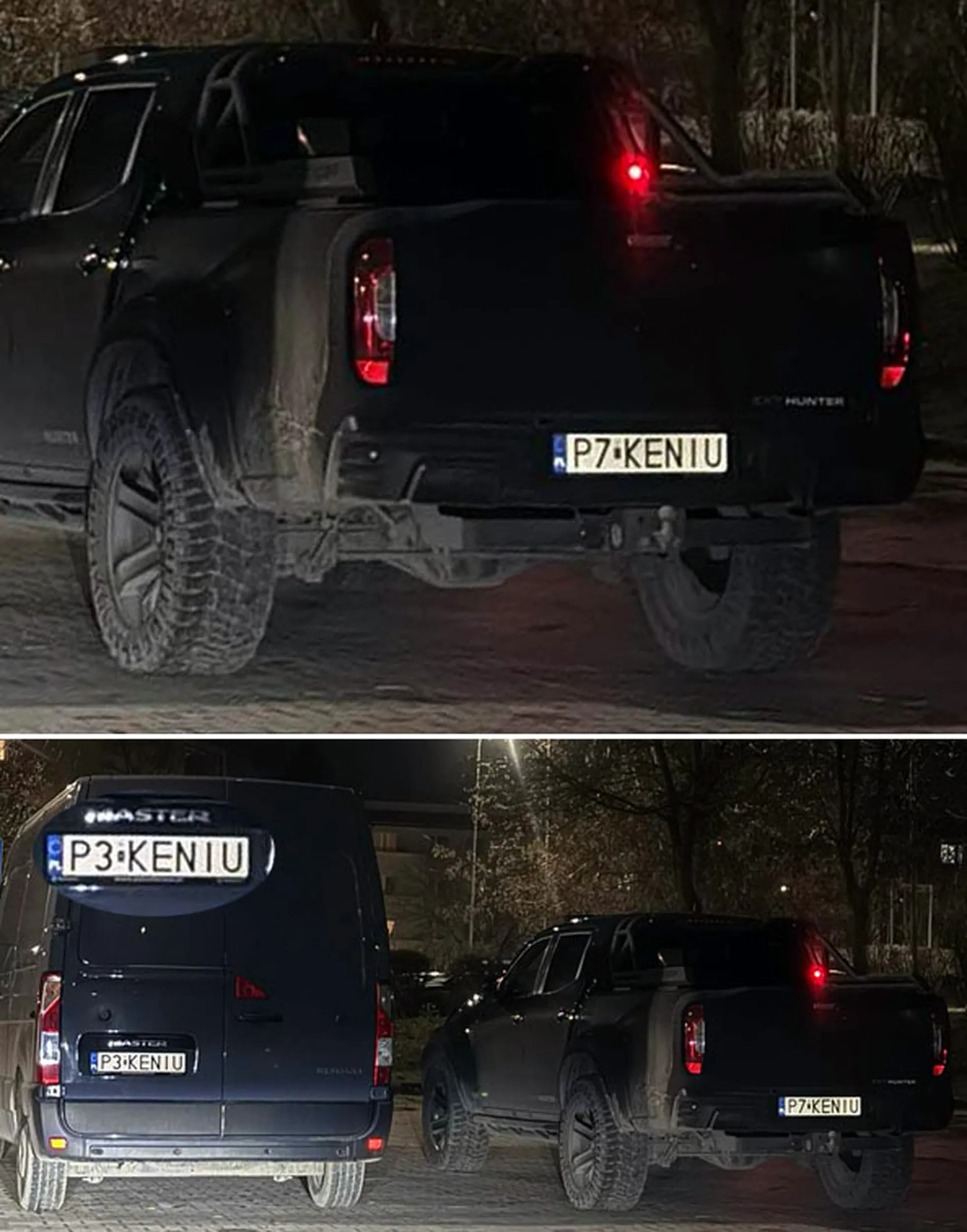 Fajny numer, blacha P7 KENIU