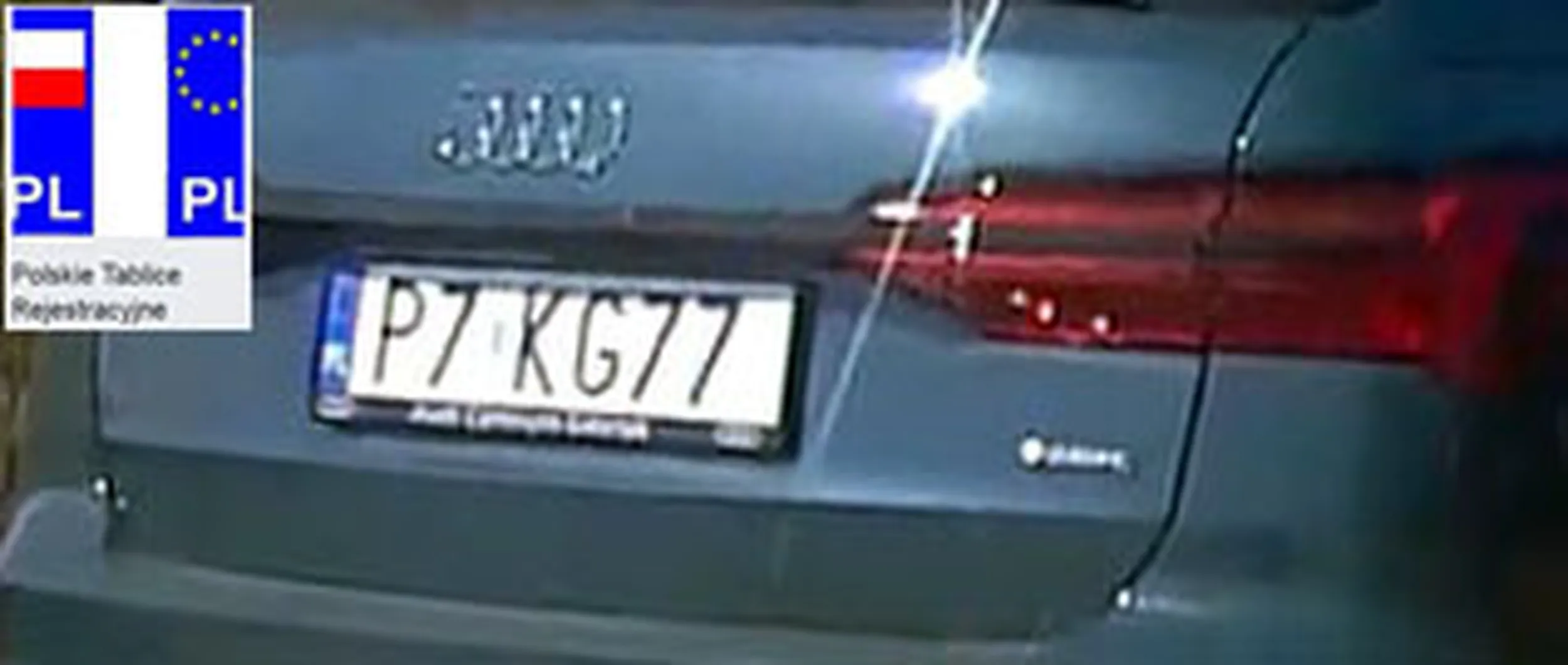 Fajny numer, blacha P7 KG77